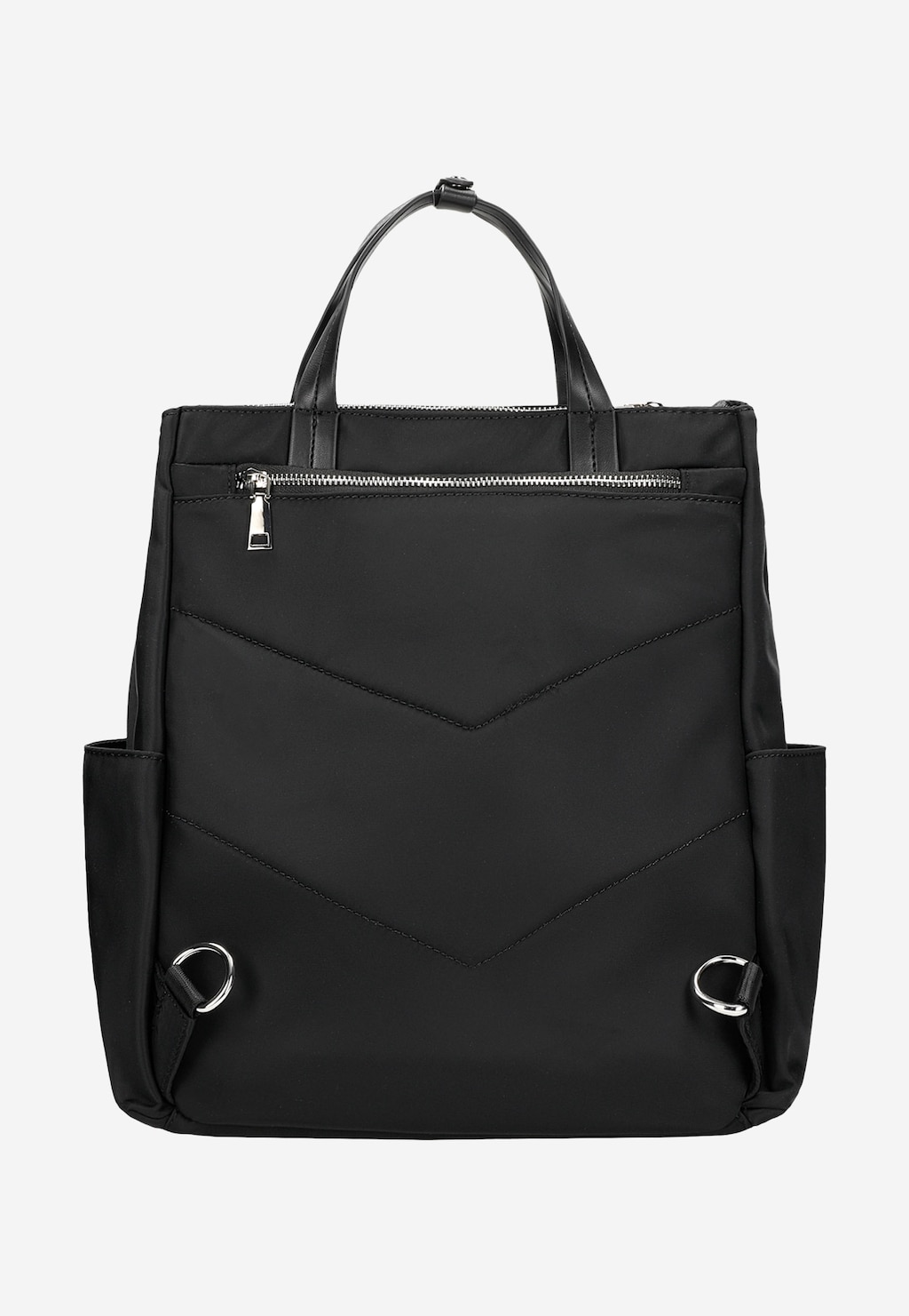 Štýlový ruksak dámsky značky RELAKS v čiernej farbe R80292-11 Widok 4