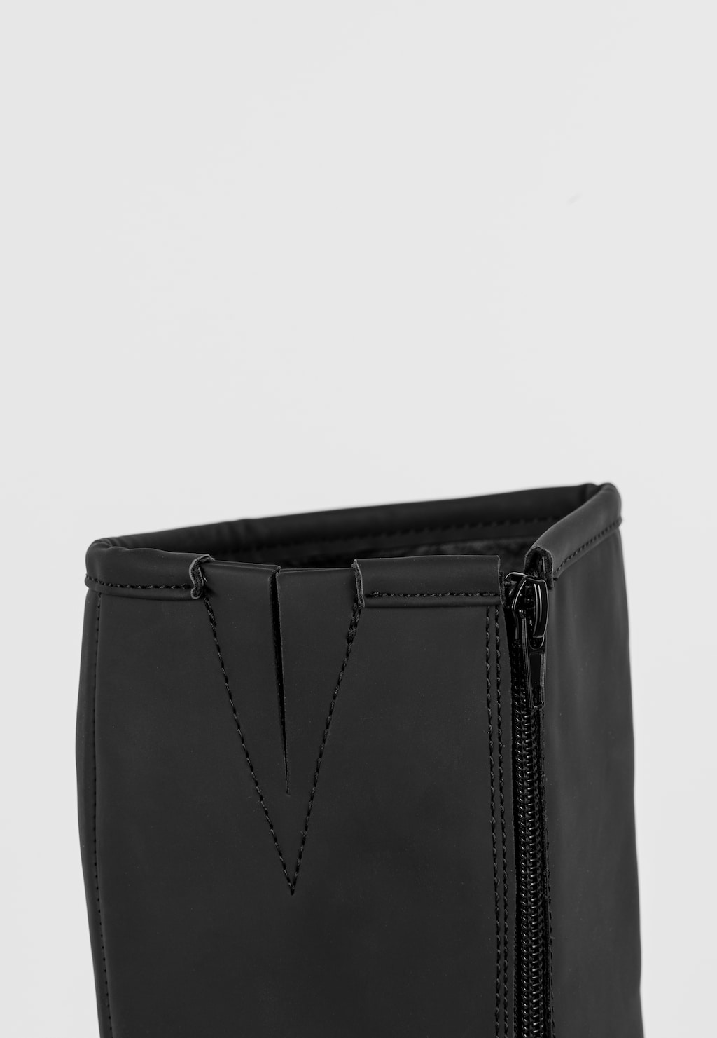 WJS czarne stylowe kozaki damskie na płaskiej podeszwie WJS45024-91 Widok 4