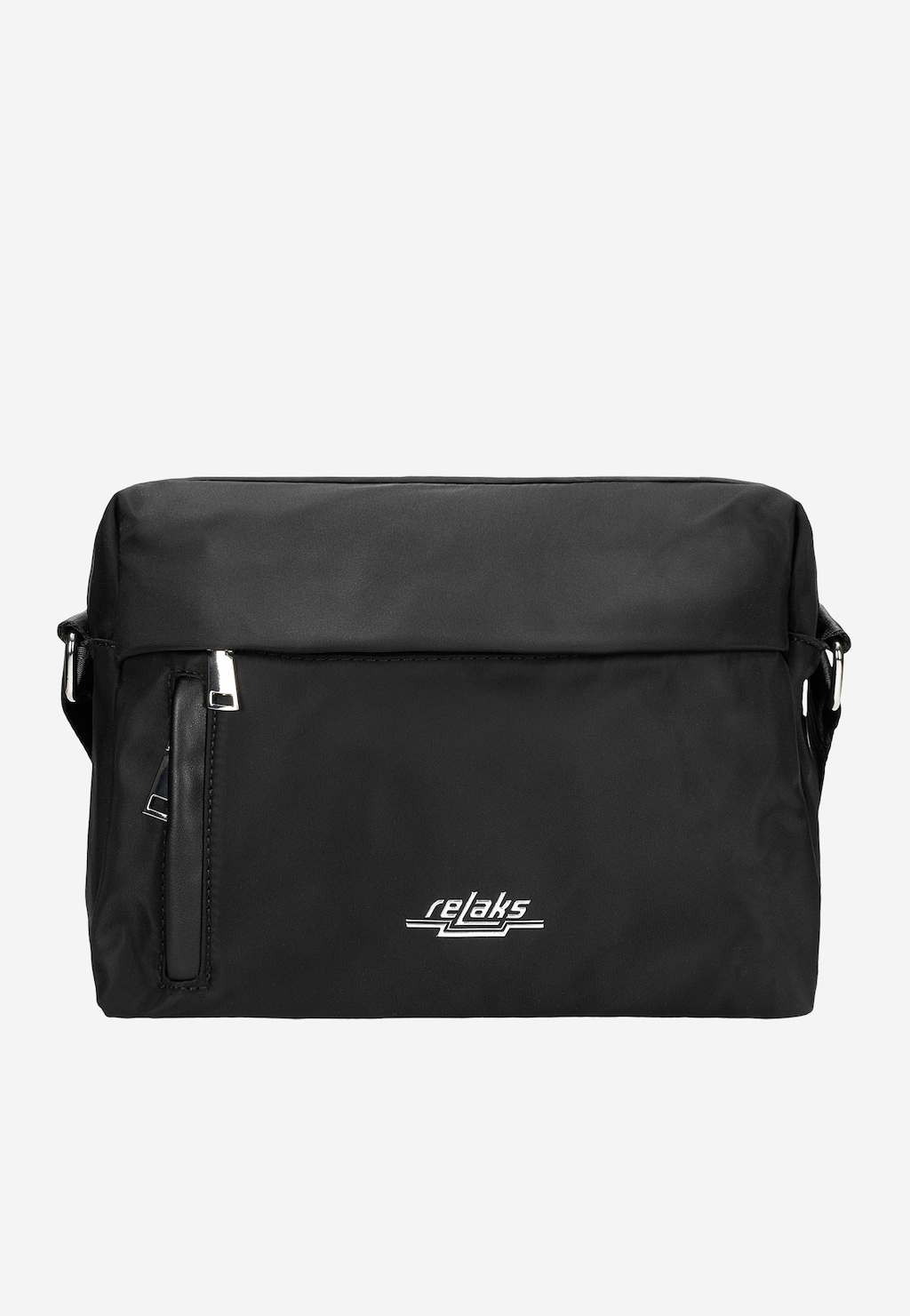RELAKS czarna materiałowa torebka damska crossbody bag R80291-11 Widok 2