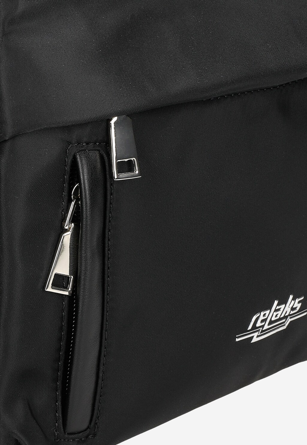 RELAKS czarna materiałowa torebka damska crossbody bag R80291-11 Widok 7
