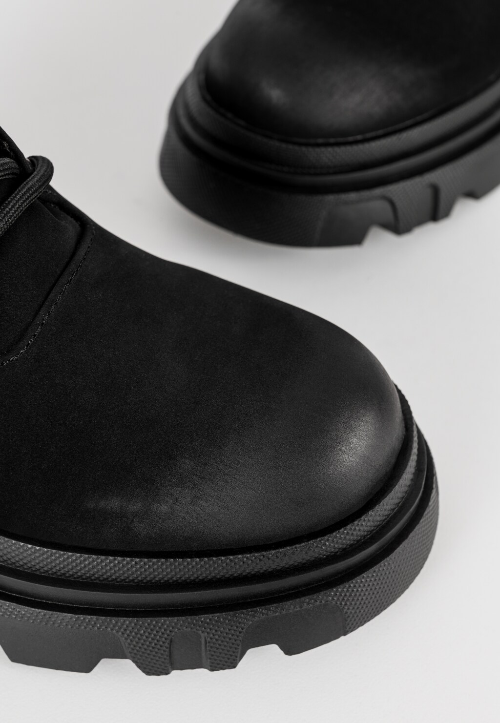 WJS czarne trzewiki damskie typu workery WJS55033-61 Widok 3