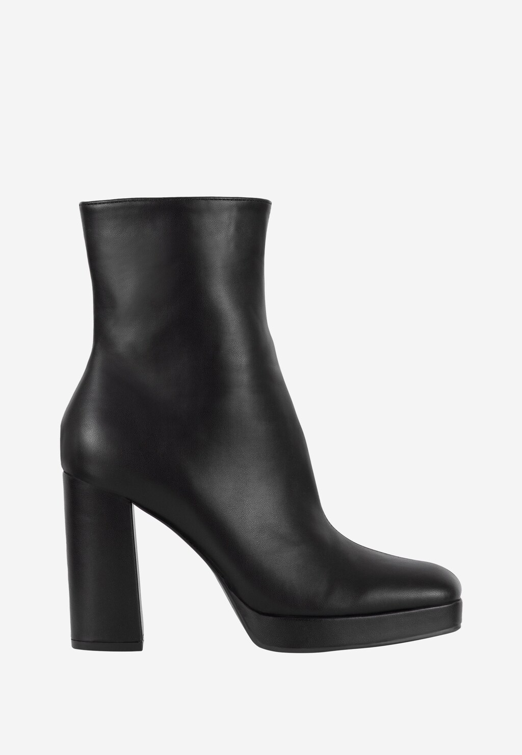 WJS czarne botki damskie na wysokim obcasie WJS46053-51 Widok 2