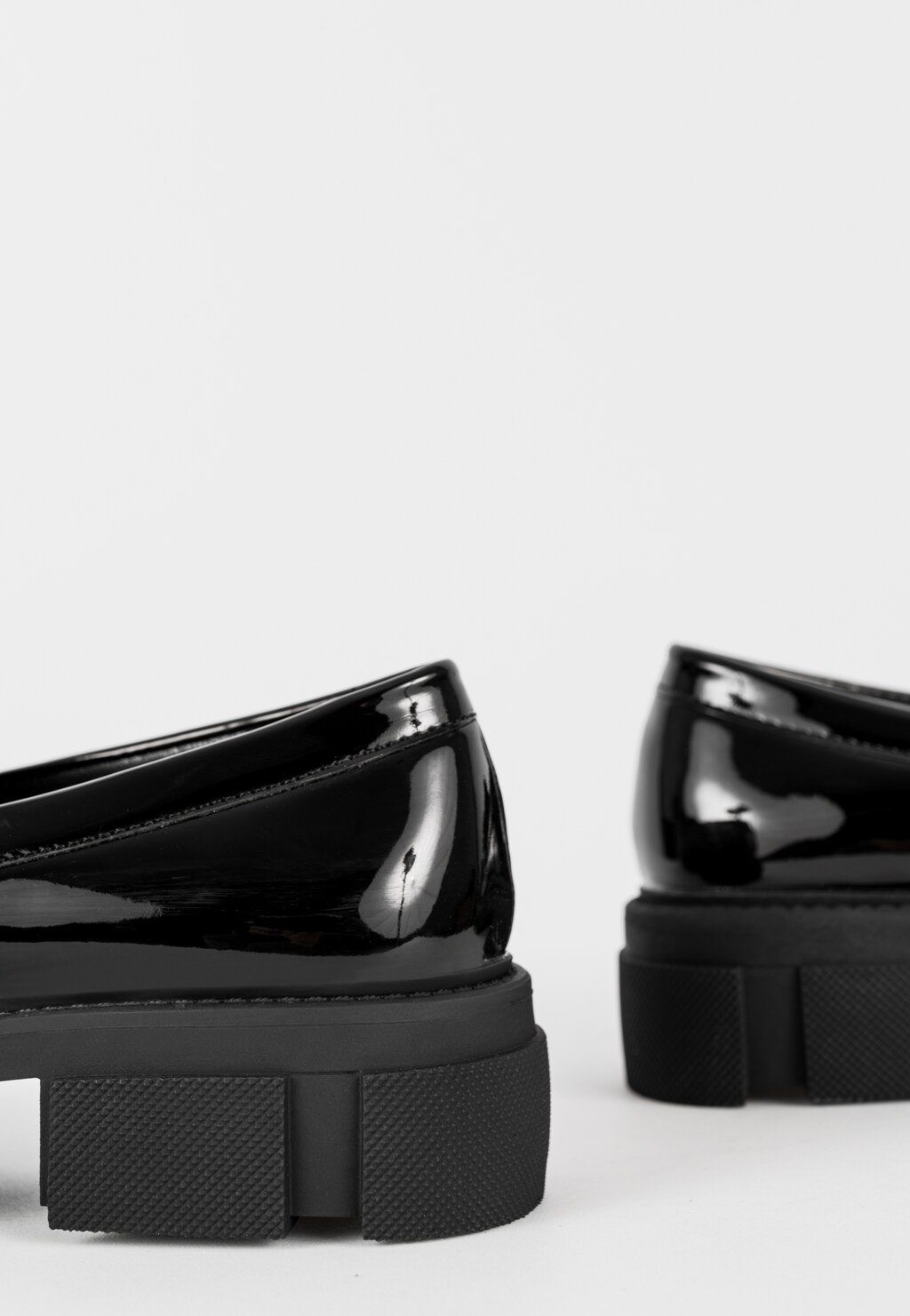 WJS mokasyny damskie lakierowane czarne WJS70011-31 Widok 5