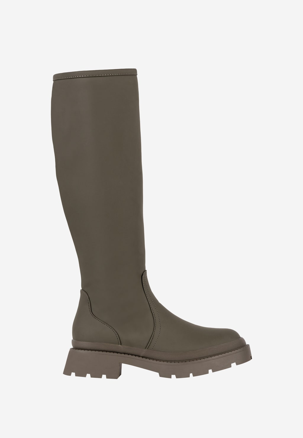 WJS płaskie zielone kozaki damskie WJS45024-97 Widok 2