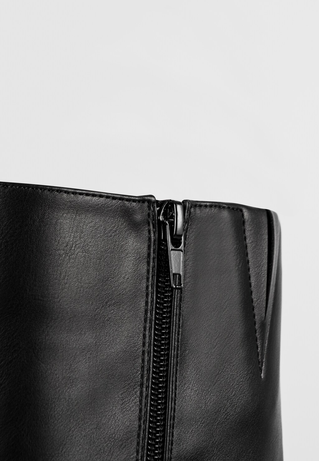 WJS czarne kozaki damskie na obcasie typu słupek WJS45033-51 Widok 4