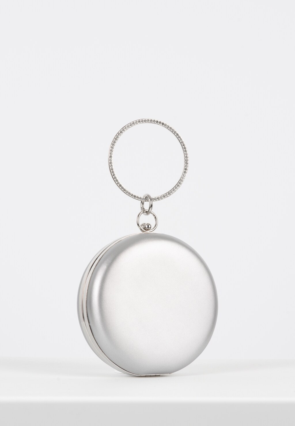 WJS srebrna wieczorowa torebka damska okrągła WJS76129-59 Widok 3