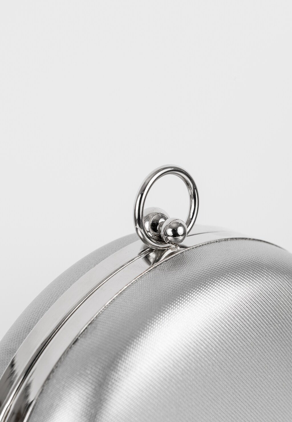 WJS srebrna wieczorowa torebka damska okrągła WJS76129-59 Widok 4