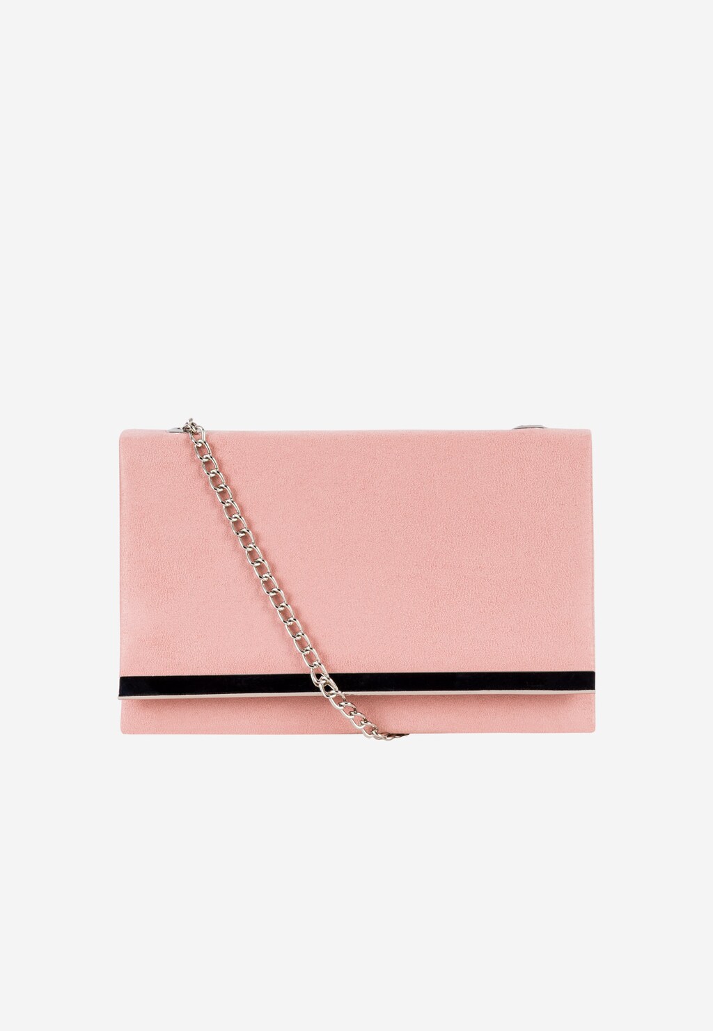 WJS różowa kopertówka damska ze srebrnymi elementami WJS76133-65 Widok 1
