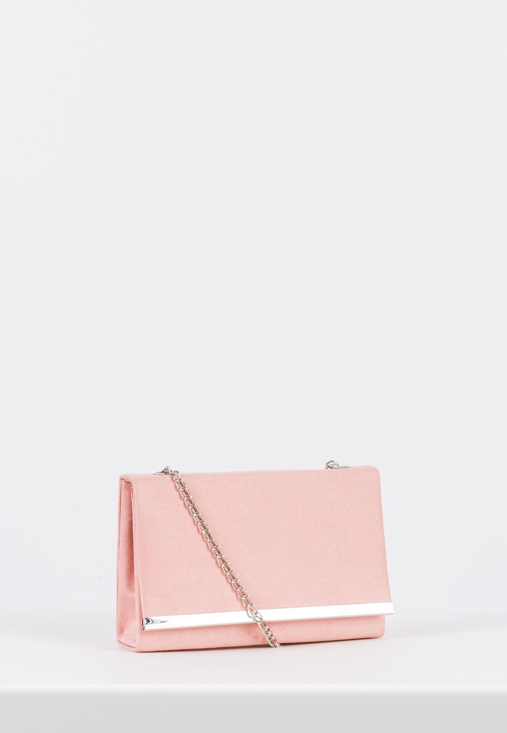 WJS różowa kopertówka damska ze srebrnymi elementami WJS76133-65 Widok 2
