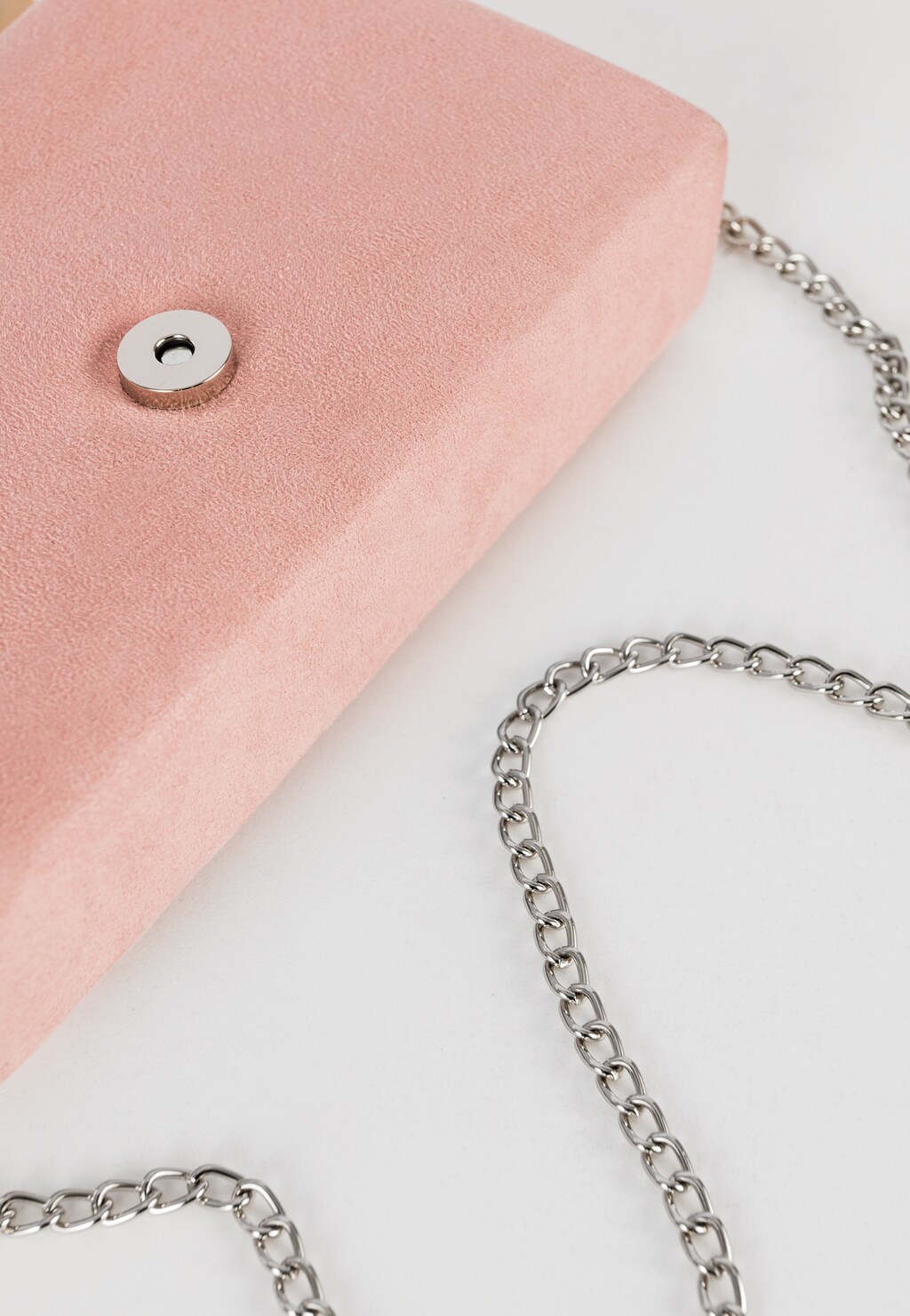 WJS różowa kopertówka damska ze srebrnymi elementami WJS76133-65 Widok 4