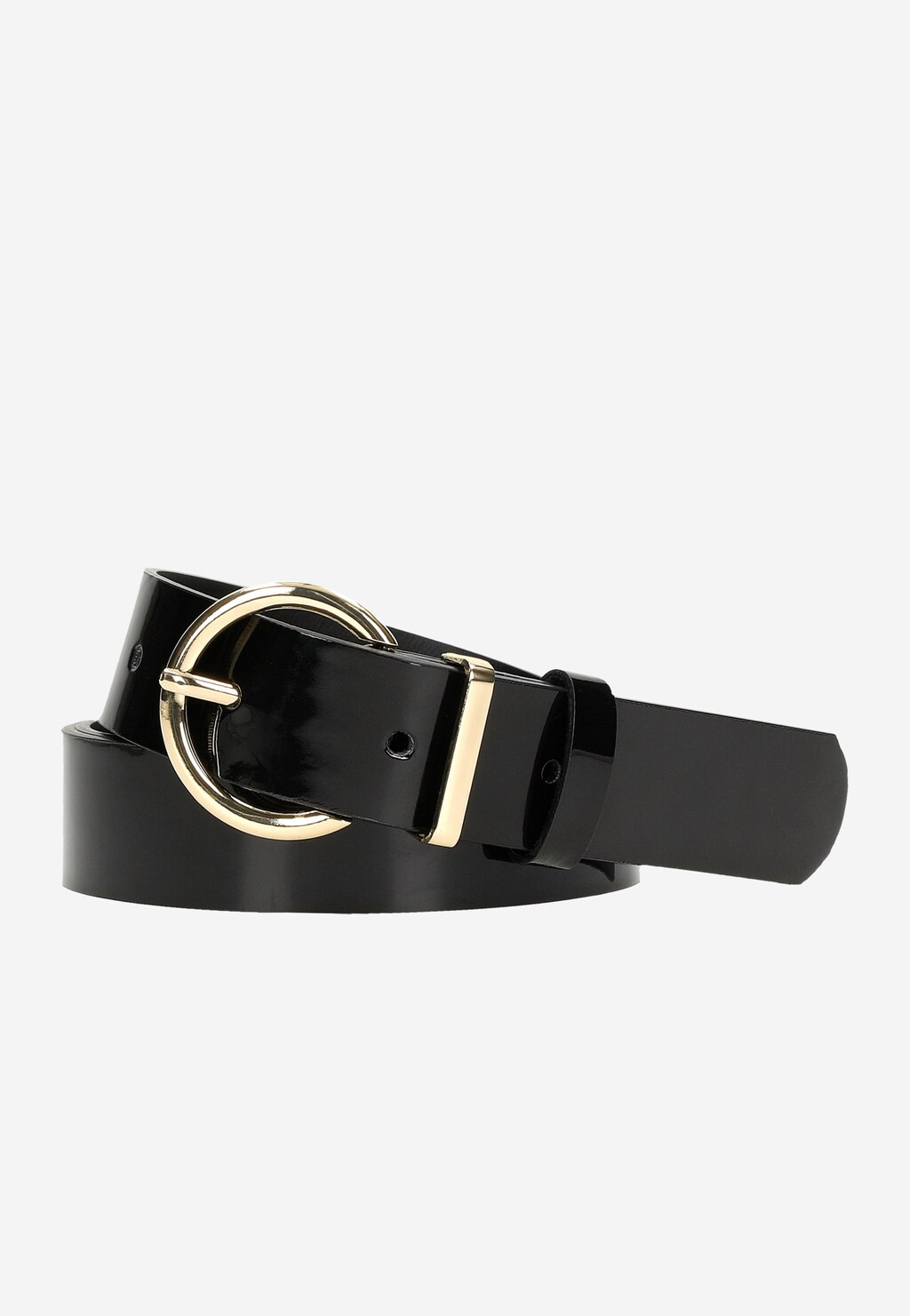 WJS czarny pasek damski ze złotymi elementami WJS91042-31 Widok 1