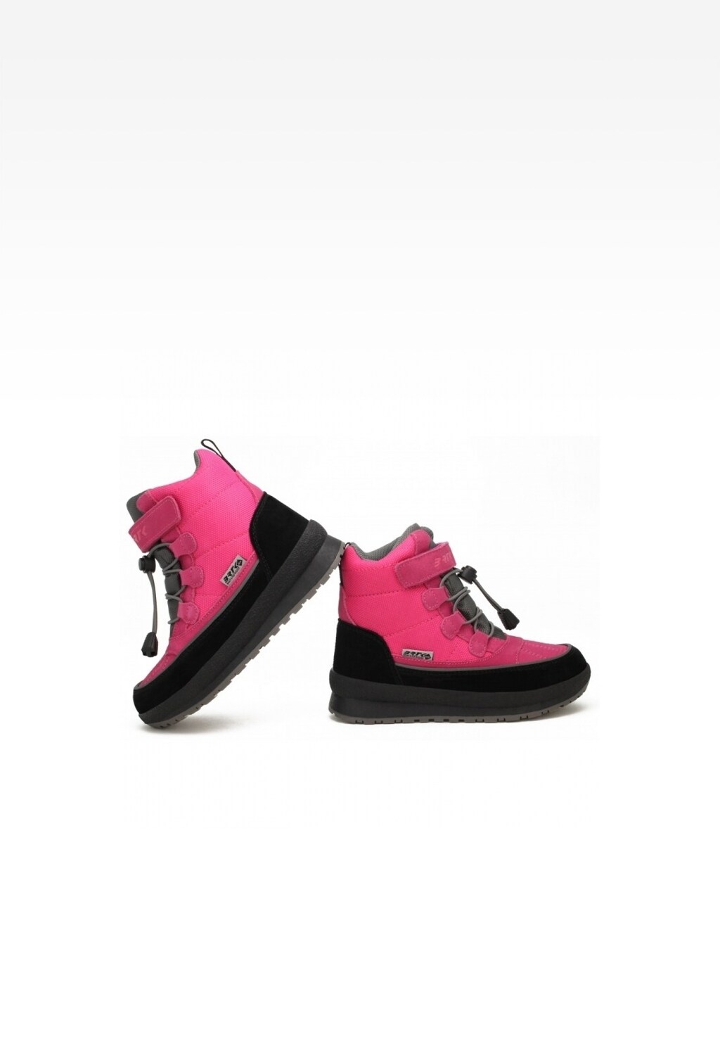 Trzewiki ocieplane BARTEK 14288002, dla dziewcząt, różowo-czarny Widok 6