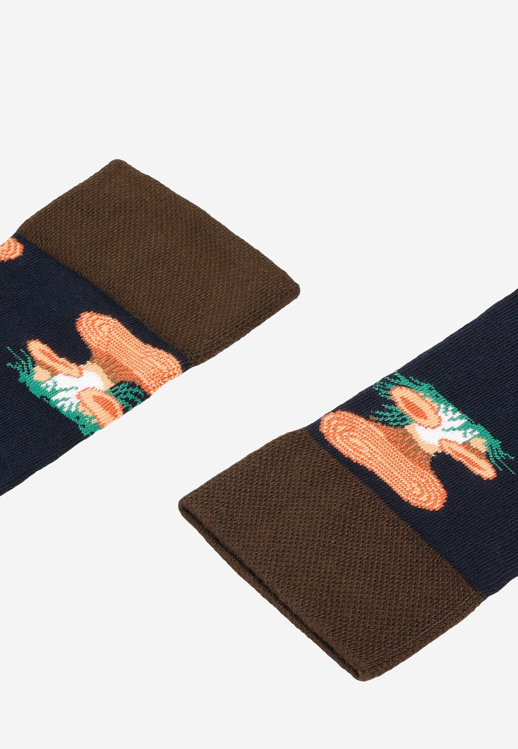 Farebné ponožky pánske a dámske ideálne pre hubárov 97007-86 Widok 2