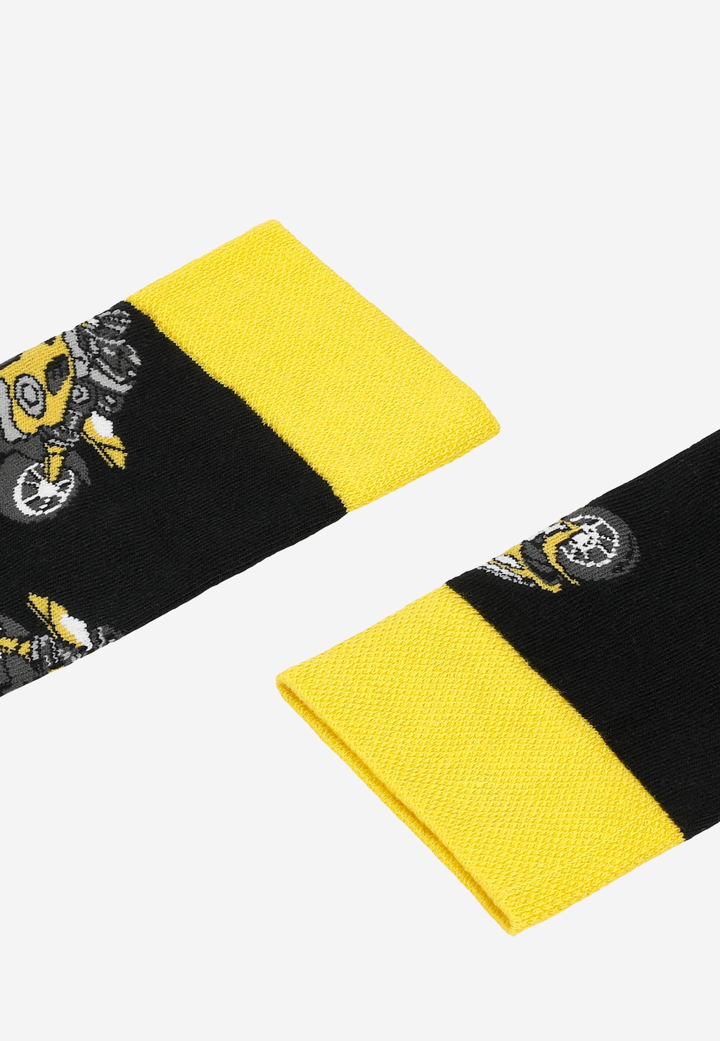 Veselé bavlněné ponožky pánské s motivem motorek 97057-88 Widok 2