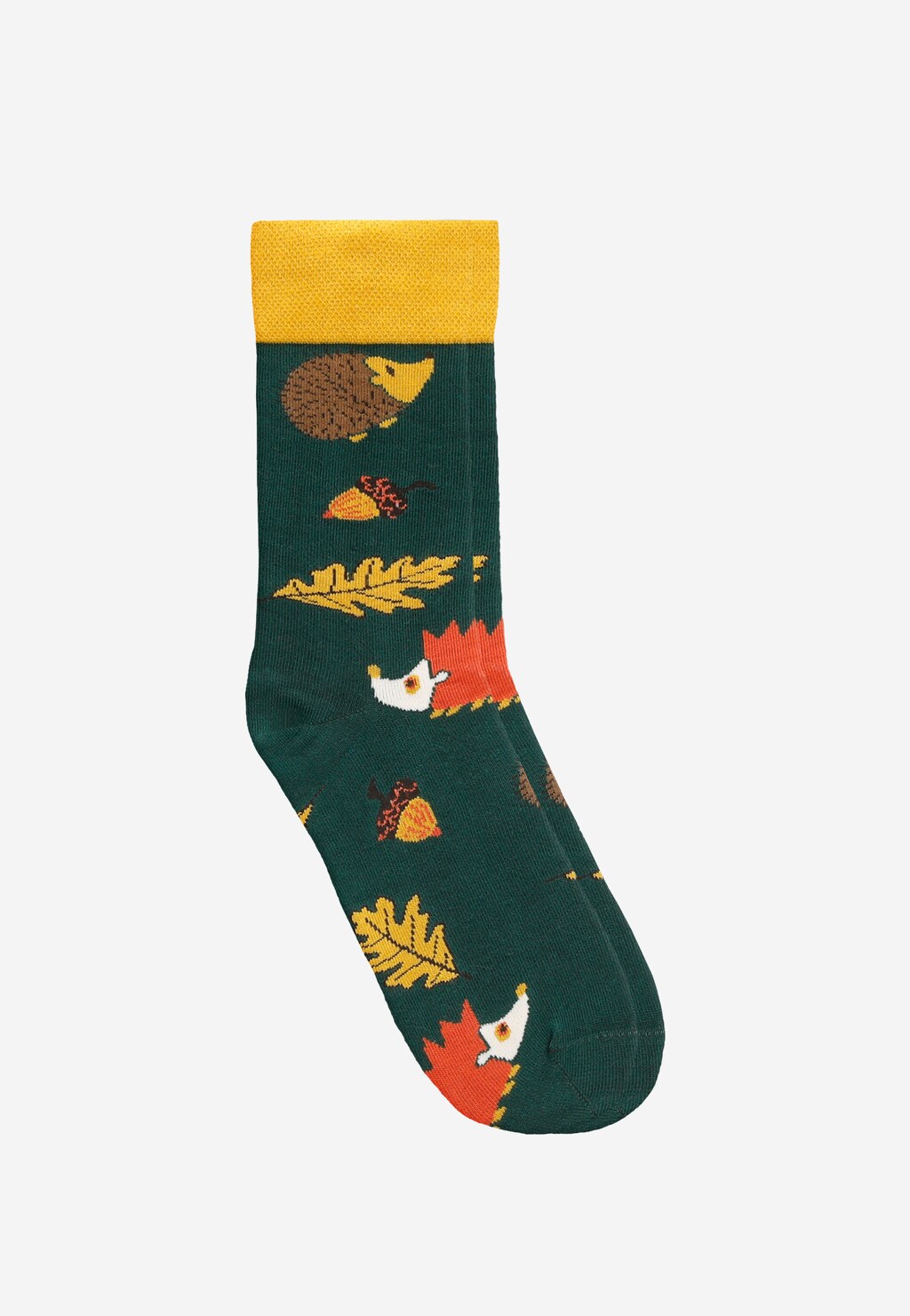 Veselé pánské ponožky s podzimními motivy 97091-87 Widok 1