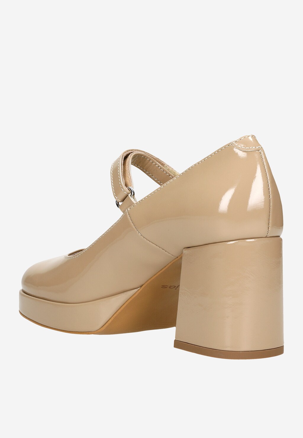 Červené lodičky dámske, ktoré na seba strhnú všetky pohľady 35083-34 Widok 3