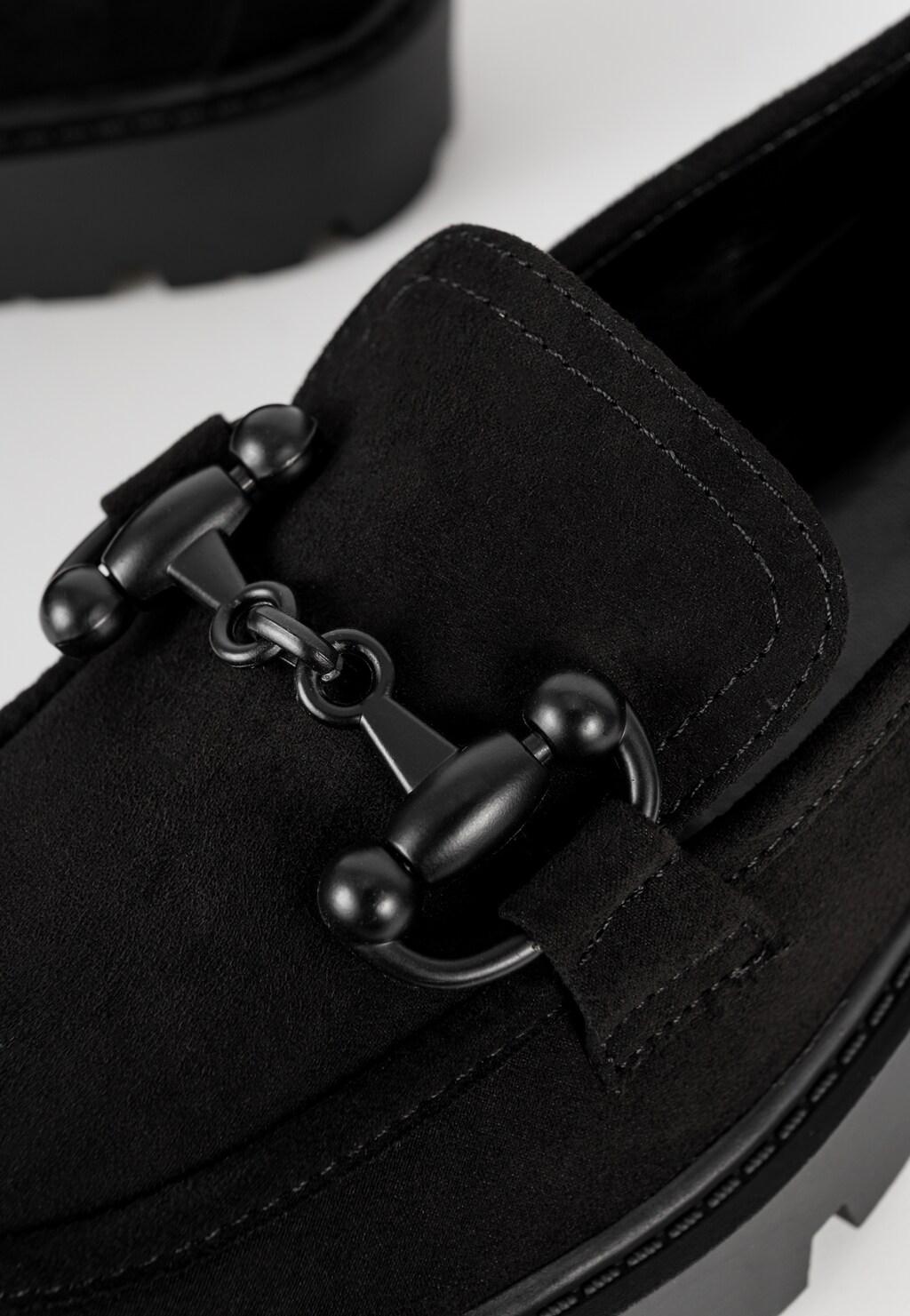 WJS czarne mokasyny damskie w stylu casual WJS70014-61 Widok 4