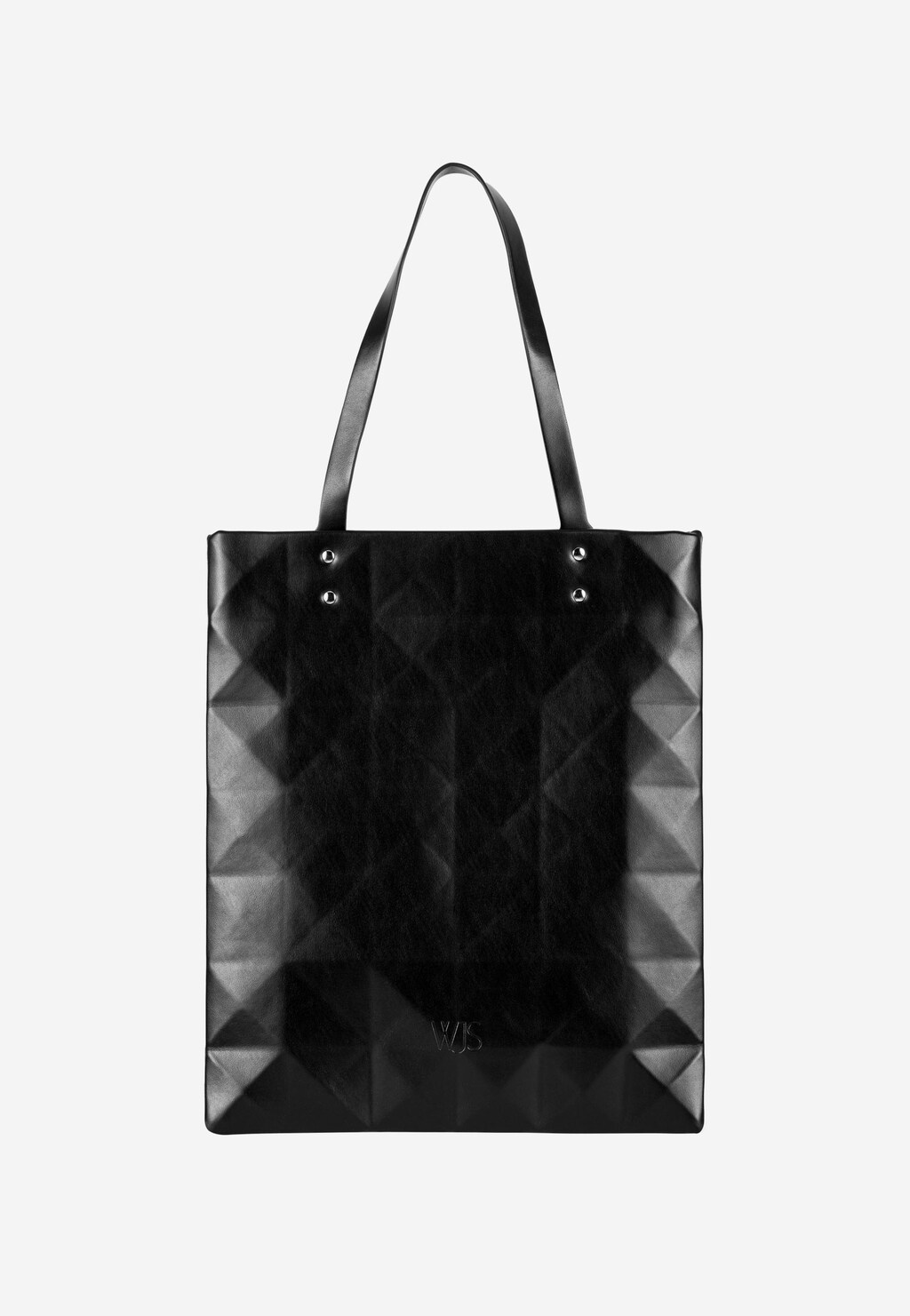 WJS duża czarna oryginalna torebka damska WJS76116-51 Widok 1