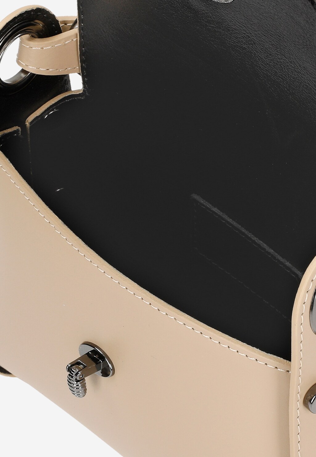 Béžová crossbody dámská kabelka s řetízkem 80318-54 Widok 6