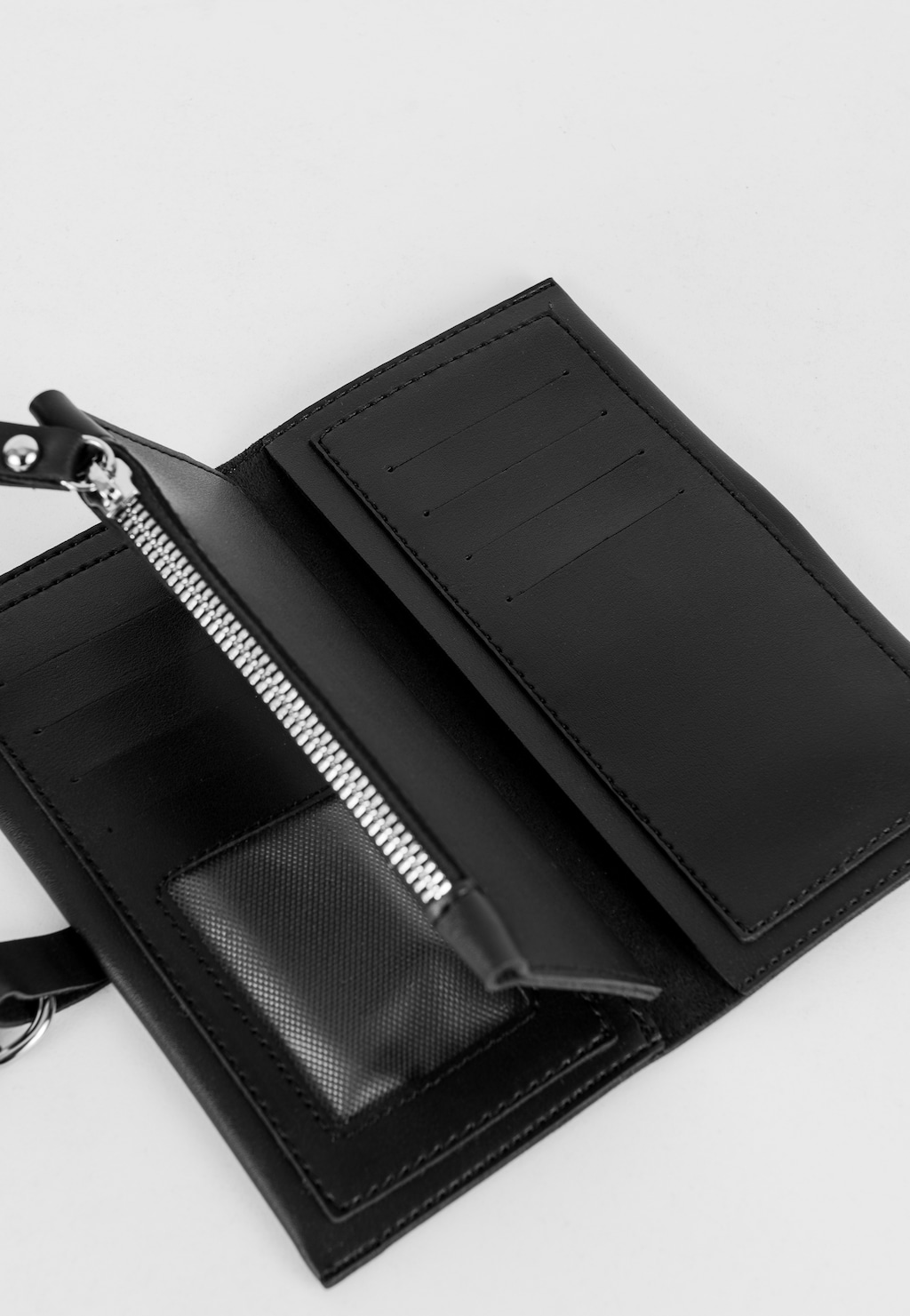 WJS czarny portfel damski średniej wielkości WJS93002-51 Widok 3