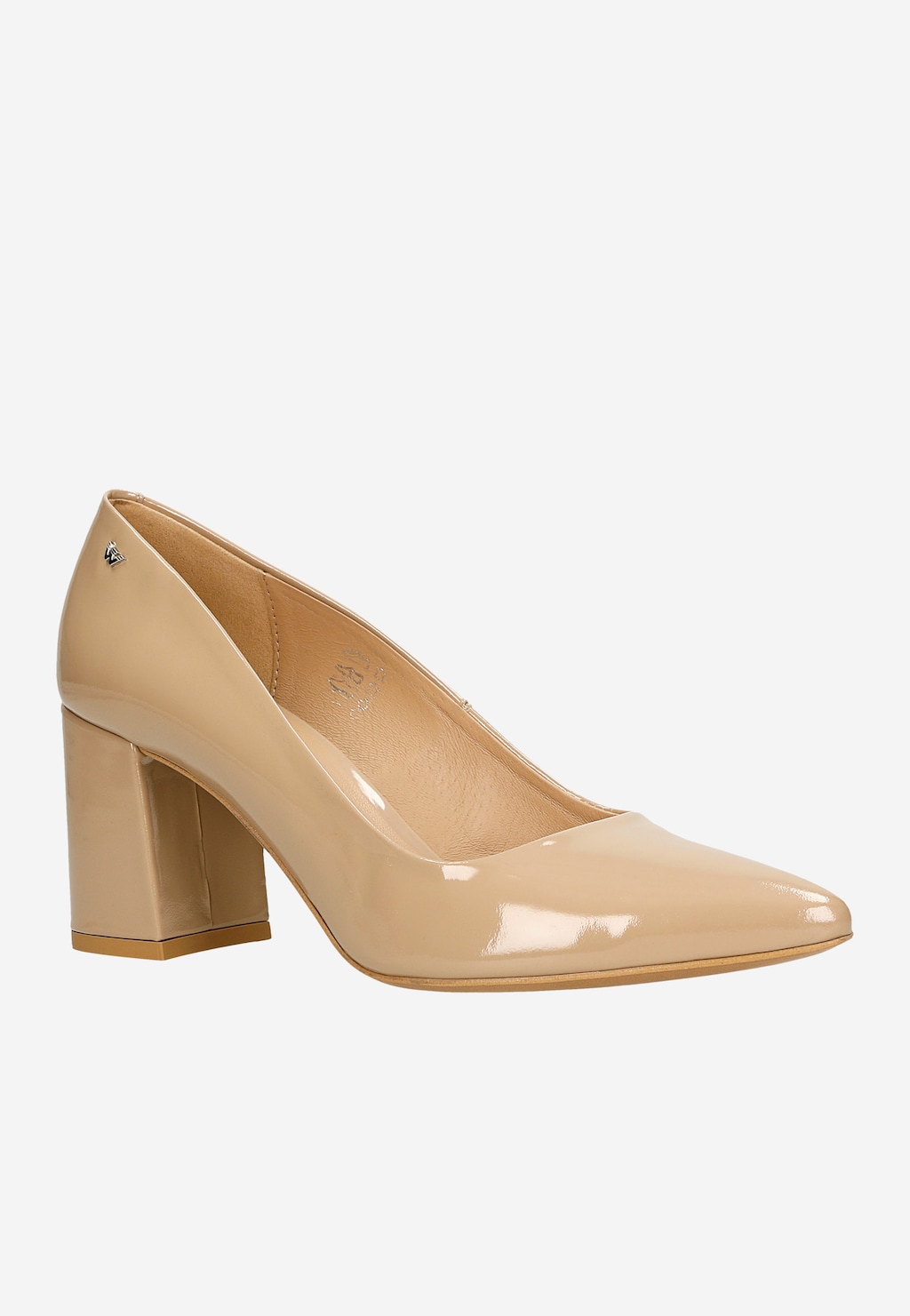 Objavte svet elegancie s béžovými lodičkami dámskymi 35027-34 Widok 3