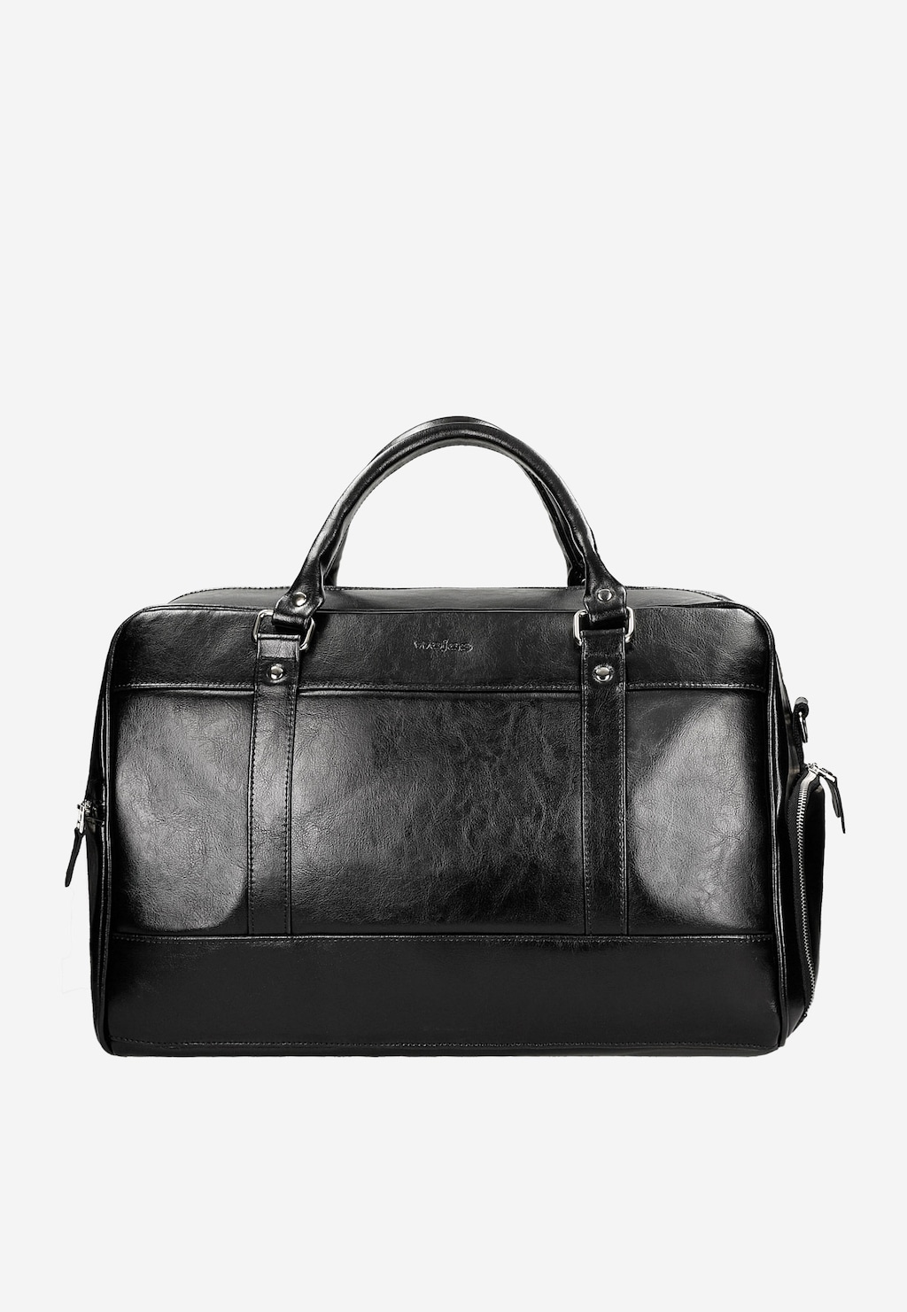 Pojemna czarna torba męska 80330-51 Widok 2