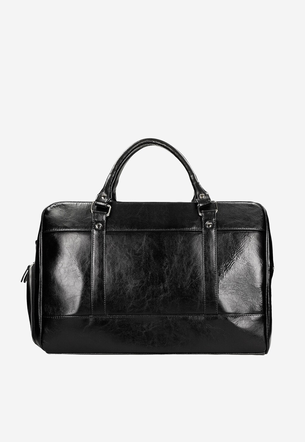 Pojemna czarna torba męska 80330-51 Widok 4