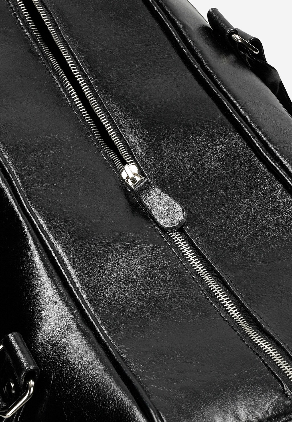 Pojemna czarna torba męska 80330-51 Widok 6