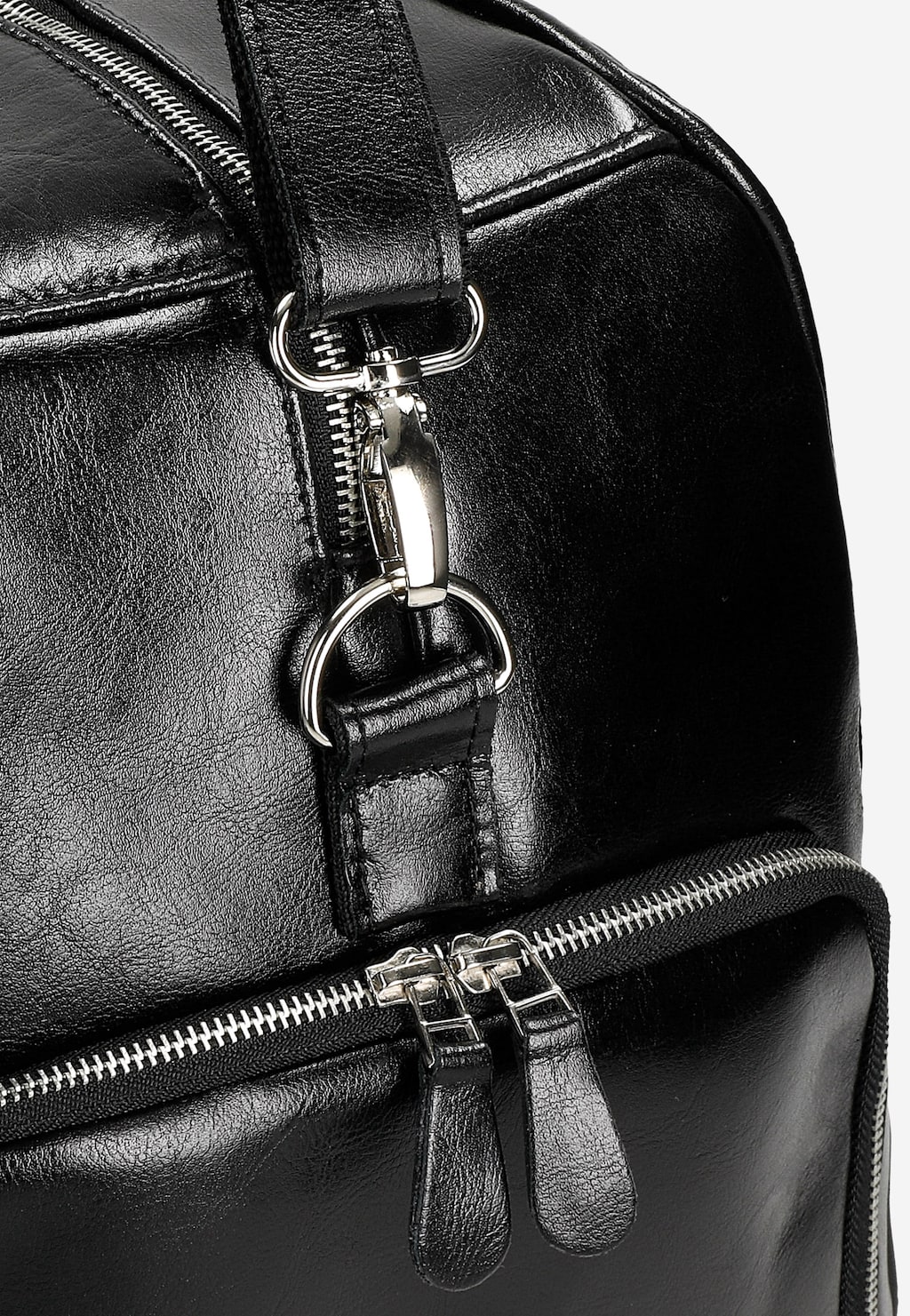 Pojemna czarna torba męska 80330-51 Widok 7