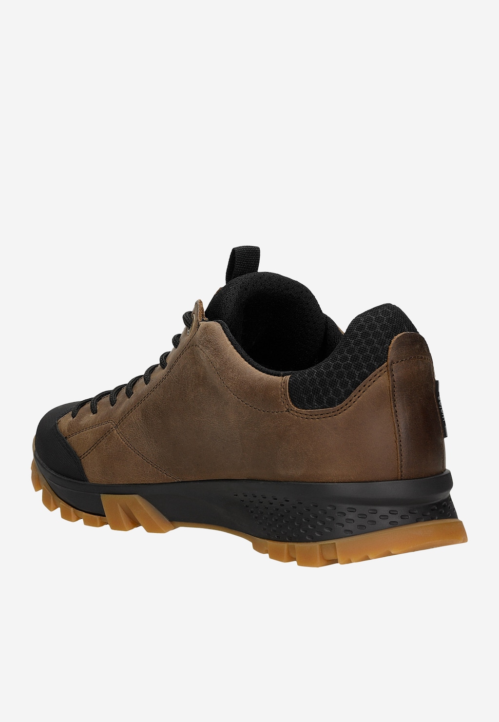 Hnedé kožené poltopánky pánske v športovom štýle 10139-72 Widok 4