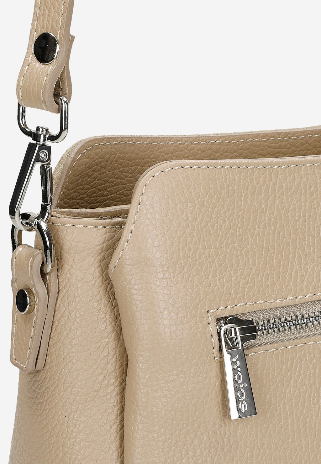 Malá univerzální dámská kabelka v béžové barvě 80308-74 Widok 6