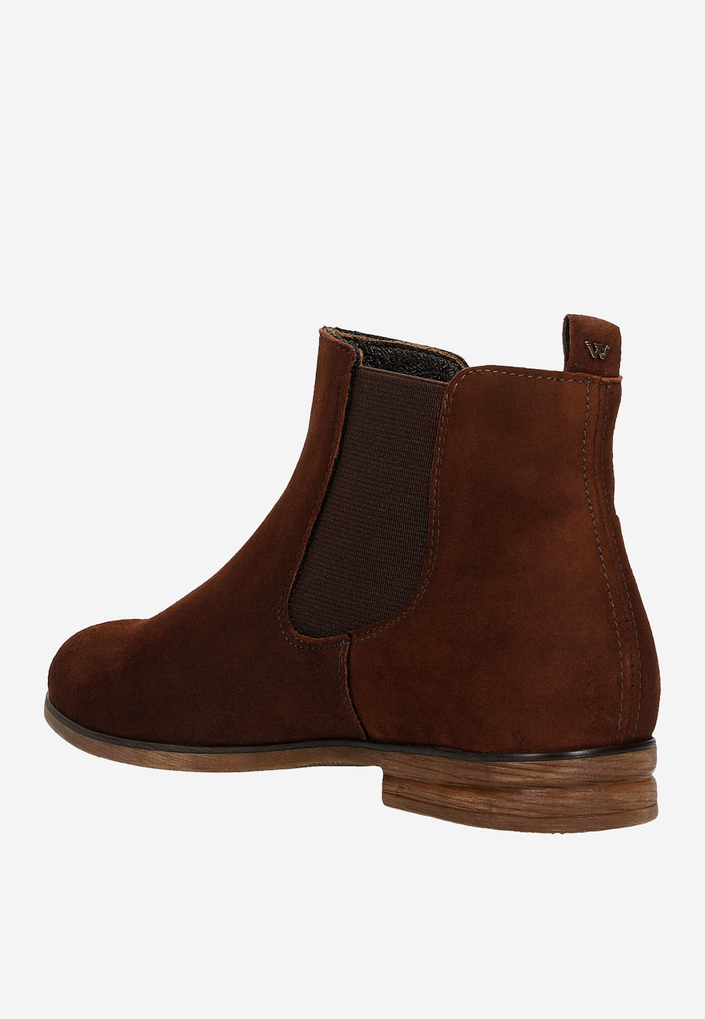 Bordowe sztyblety damskie w stylu miejskim 9503-01 Widok 3