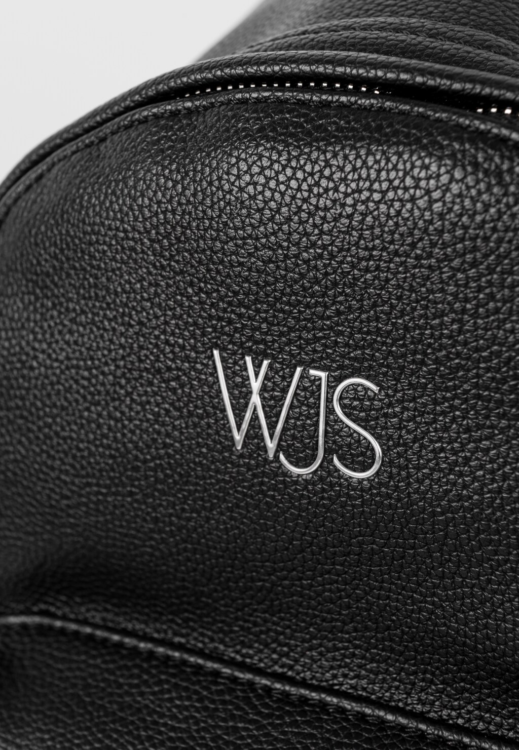 WJS czarny plecak ze srebrnym łańcuchem WJS90010-51 Widok 4