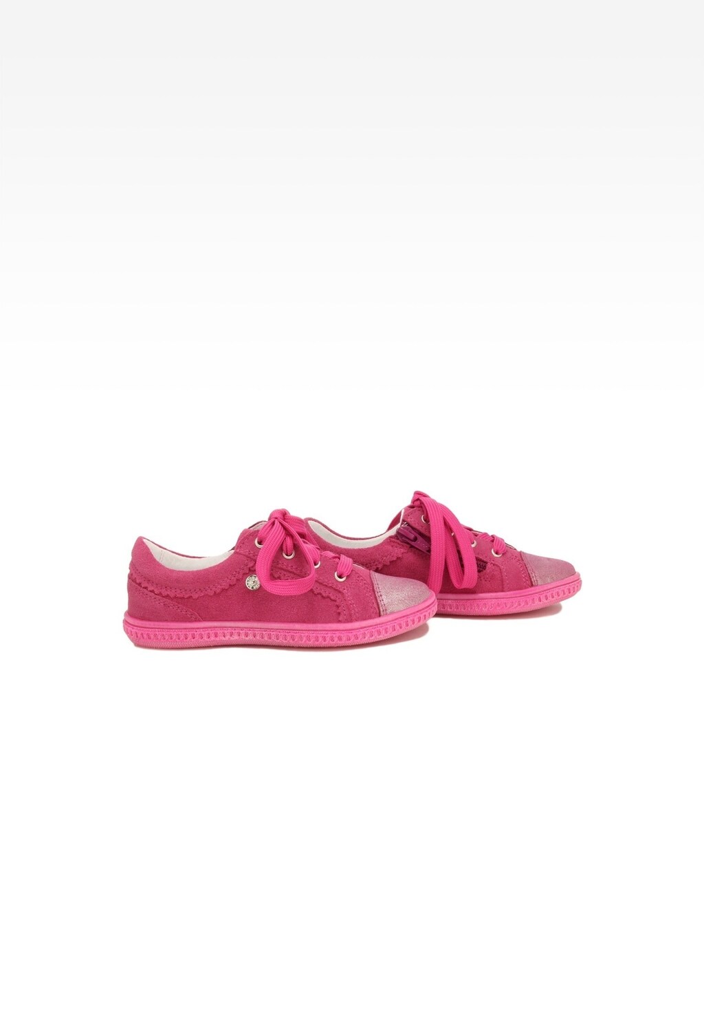 Półbuty BARTEK 15524020, dla dziewcząt, fuksja Widok 6