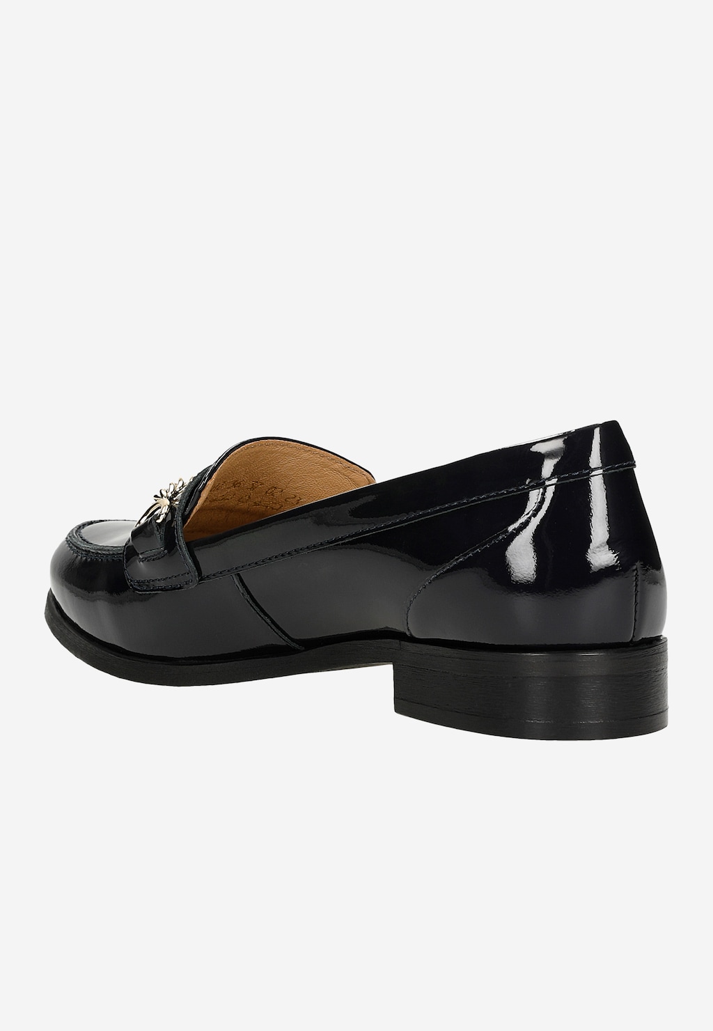 Lakované mokasíny dámské z kvalitní kůže 46012-36 Widok 4