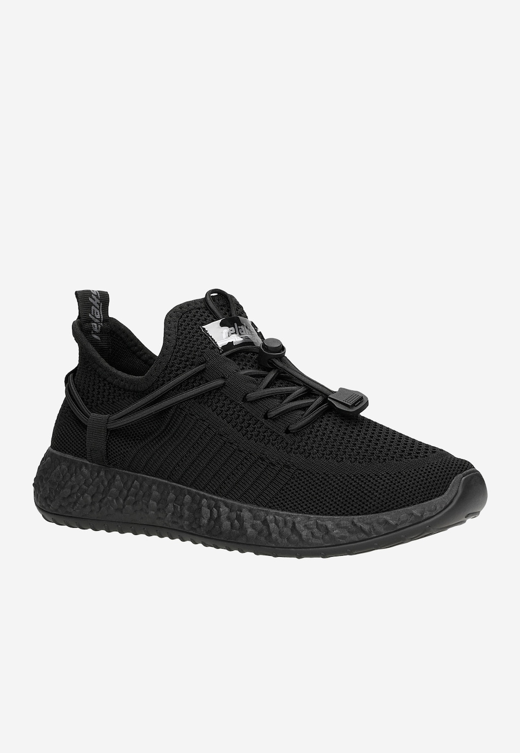 RELAKS czarne materiałowe sneakersy damskie R46166-11 Widok 2
