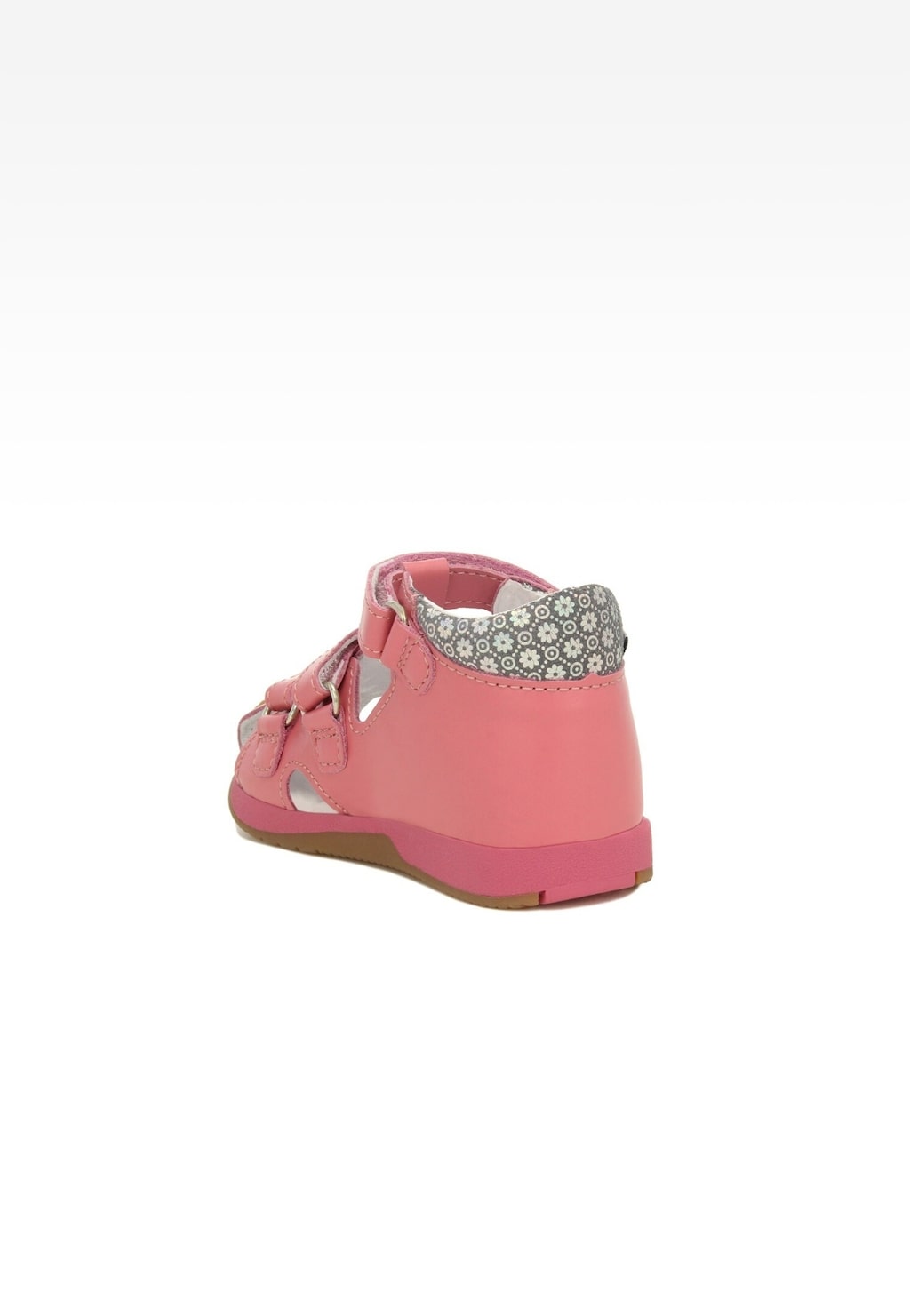 Sandále BARTEK 81021-008, pre dievčatá, ružovo-sivé Widok 5