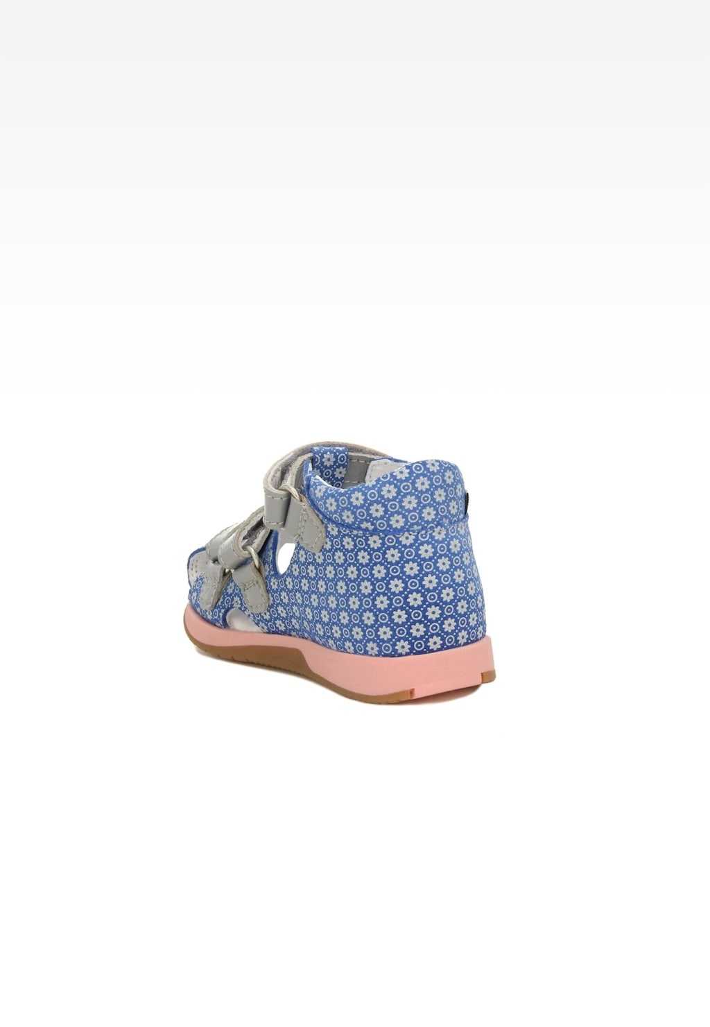Sandále BARTEK 81021-005, pre dievčatá, modro-sivé Widok 5