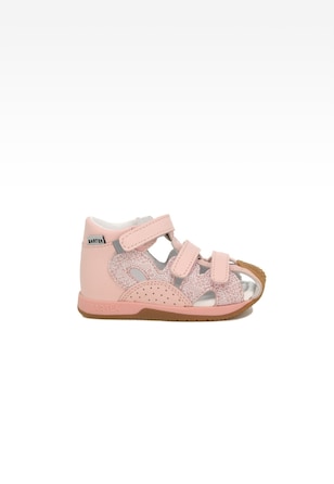 Sandały BARTEK 81021-002, dla dziewcząt,  jasno różowy