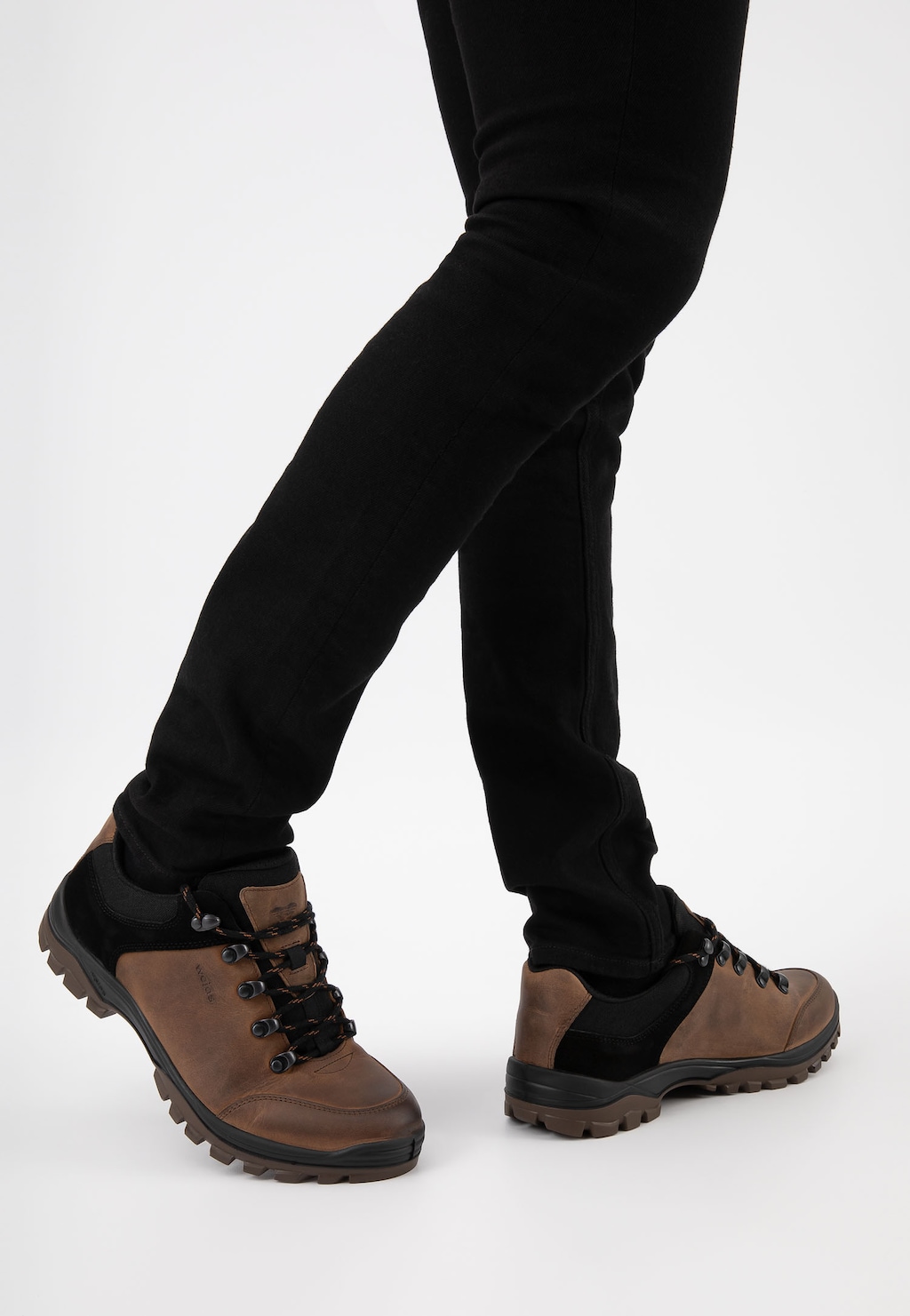 Pánske čižmy z prírodnej kože na bežný deň 10068-93 Widok 8