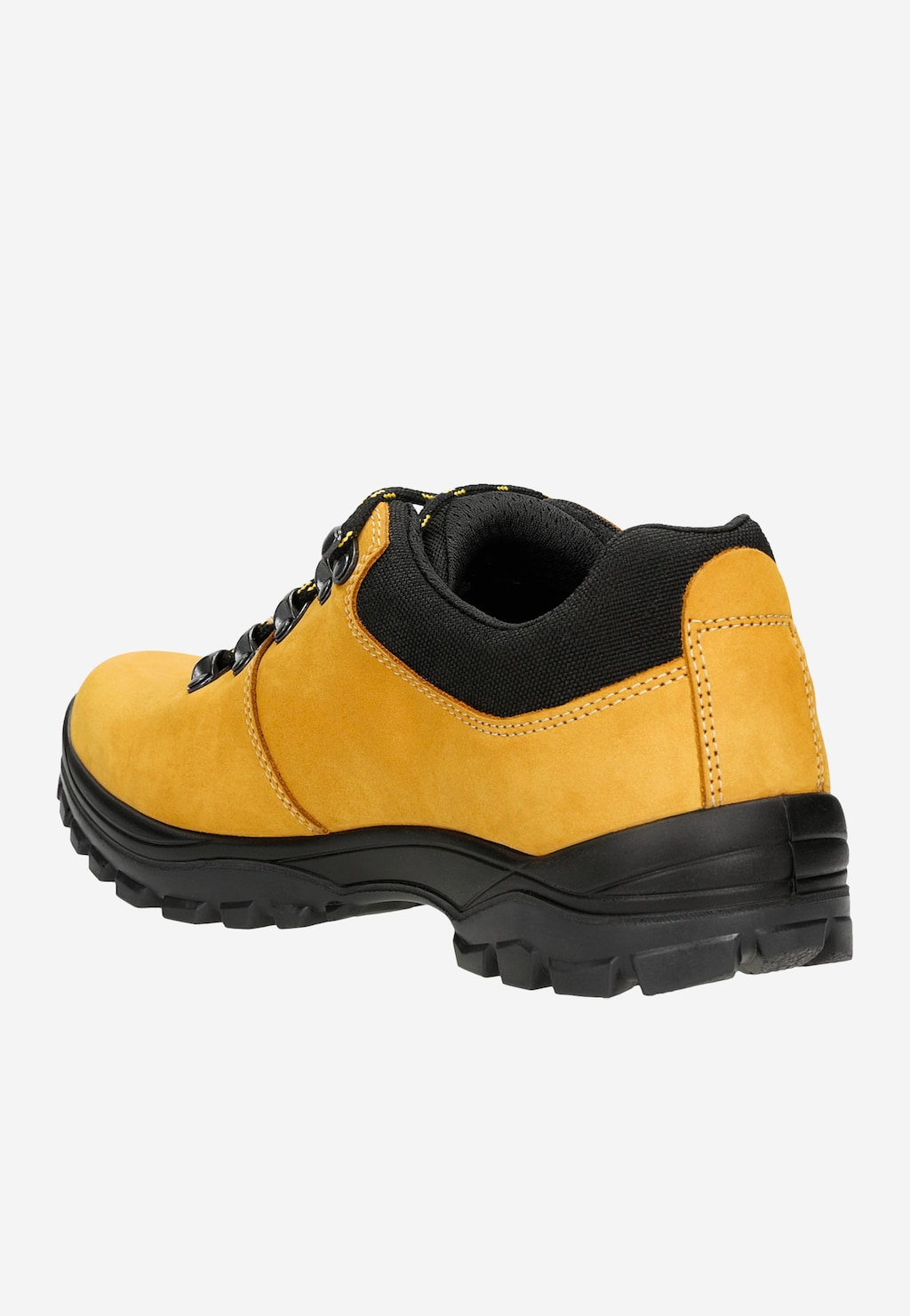 Żółto-czarne półbuty trekkingowe 10069-27 Widok 4