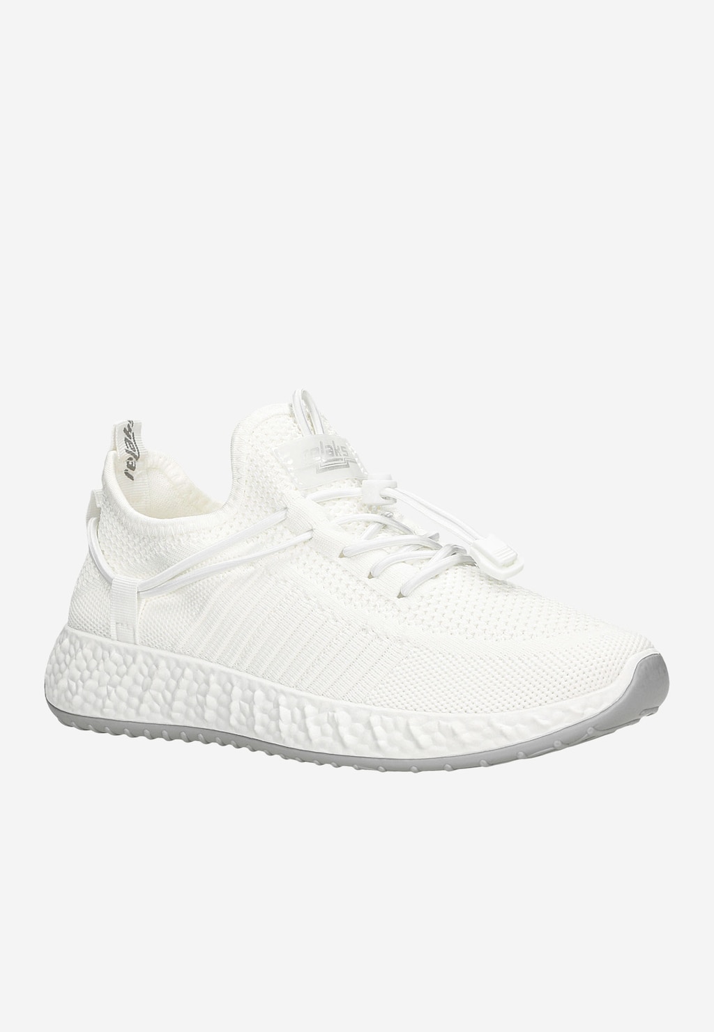 RELAKS białe sneakersy damskie z materiału R46166-89 Widok 2
