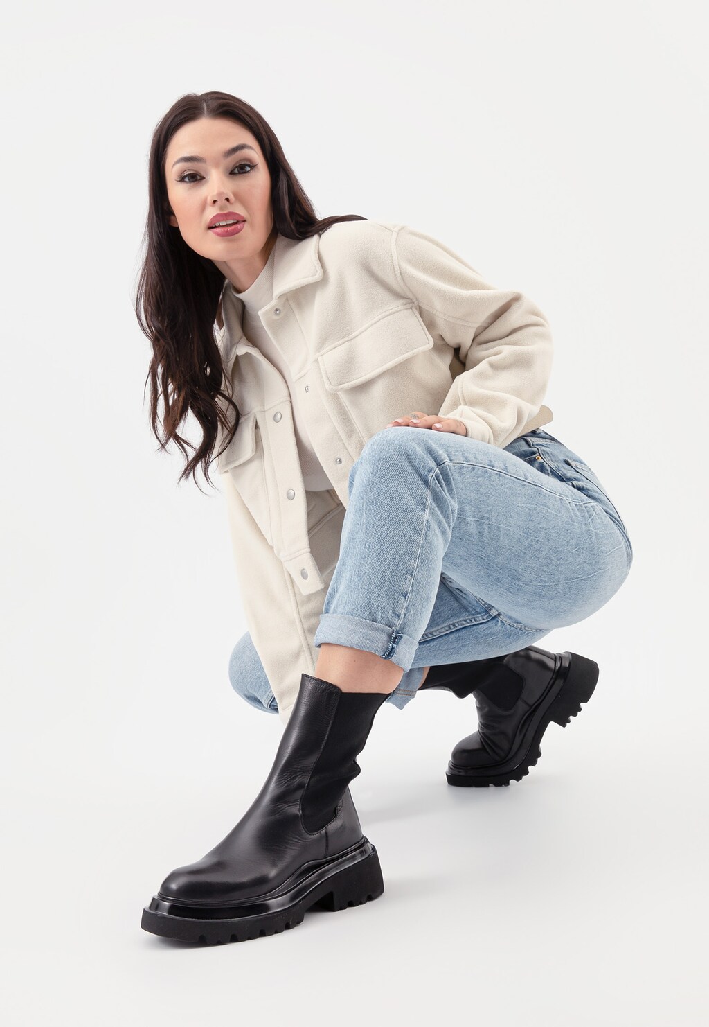 Dámske členkové topánky 55156-51 Widok 1