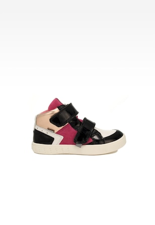 Sneakers BARTEK 24414-023, dla dziewcząt, biało-czarny