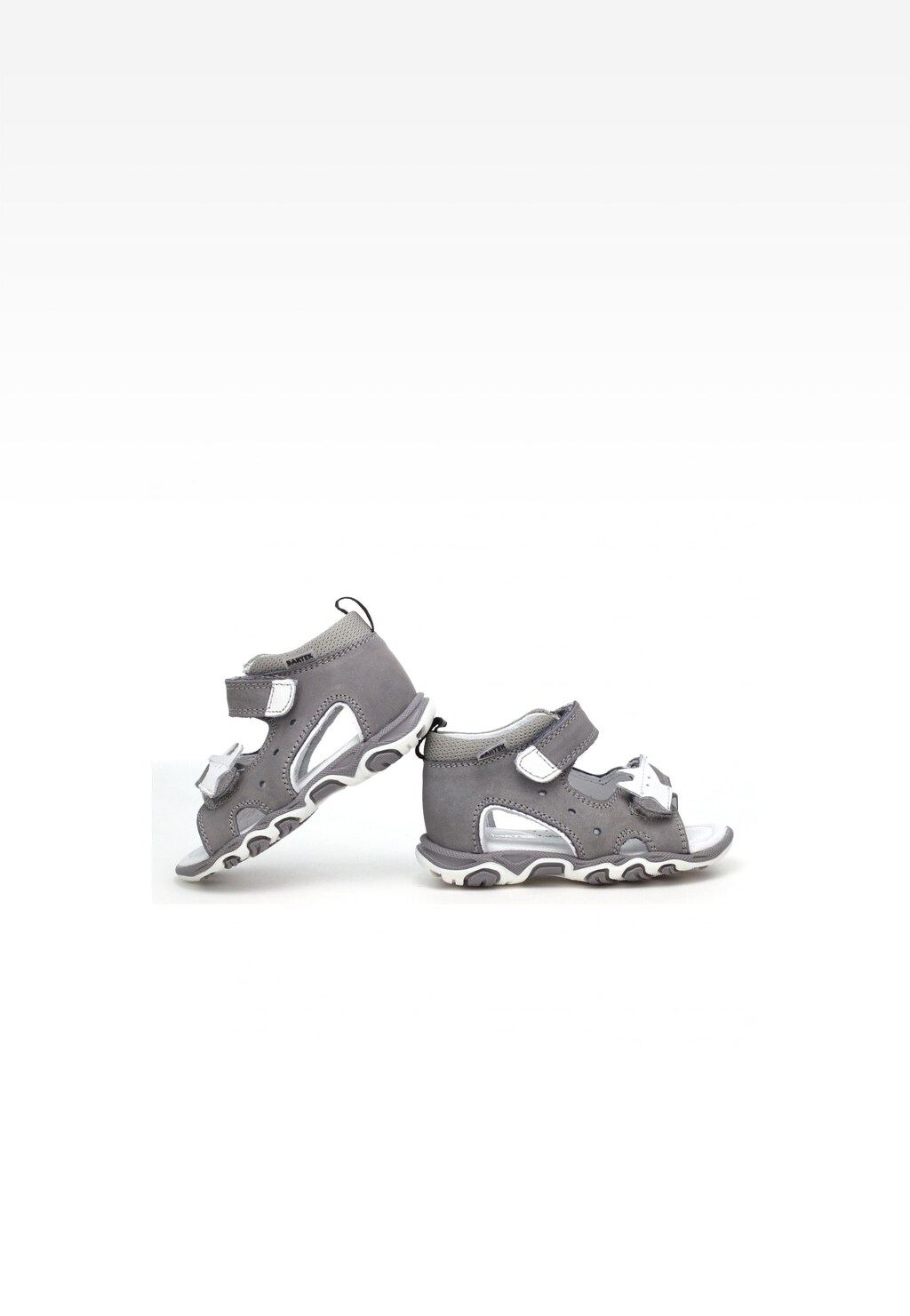 Sandały BARTEK T-71489/1EX, dla chłopców, szaro-biały Widok 6