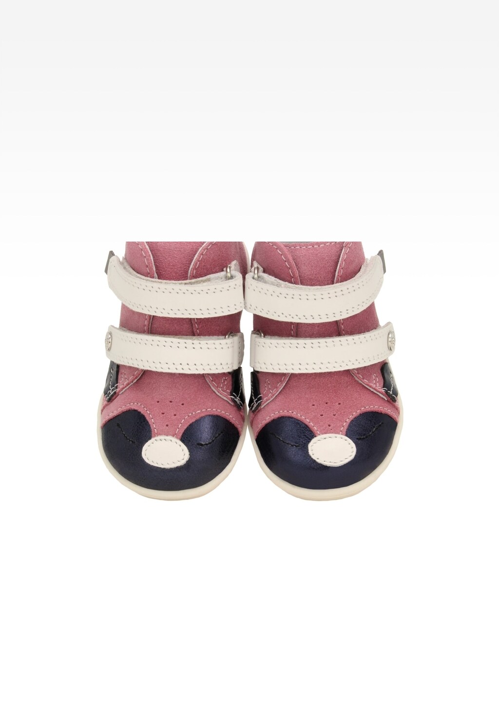 Obuwie profilaktyczne bartek baby BARTEK 135670-10, dla dziewcząt, różowo-biało-niebieski  Widok 1