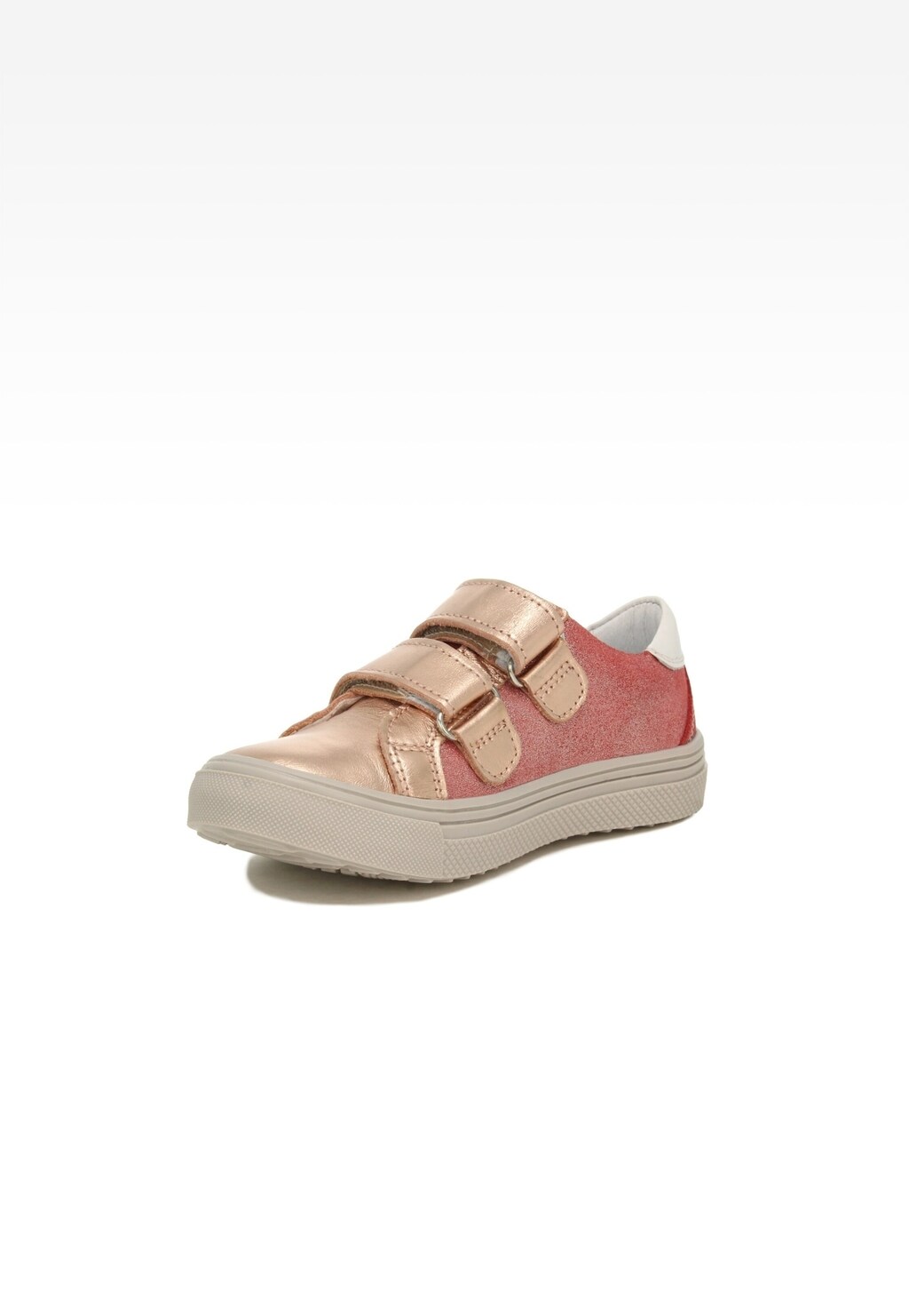 Półbuty BARTEK 18327019, dla dziewcząt, złoto-czerwony Widok 2