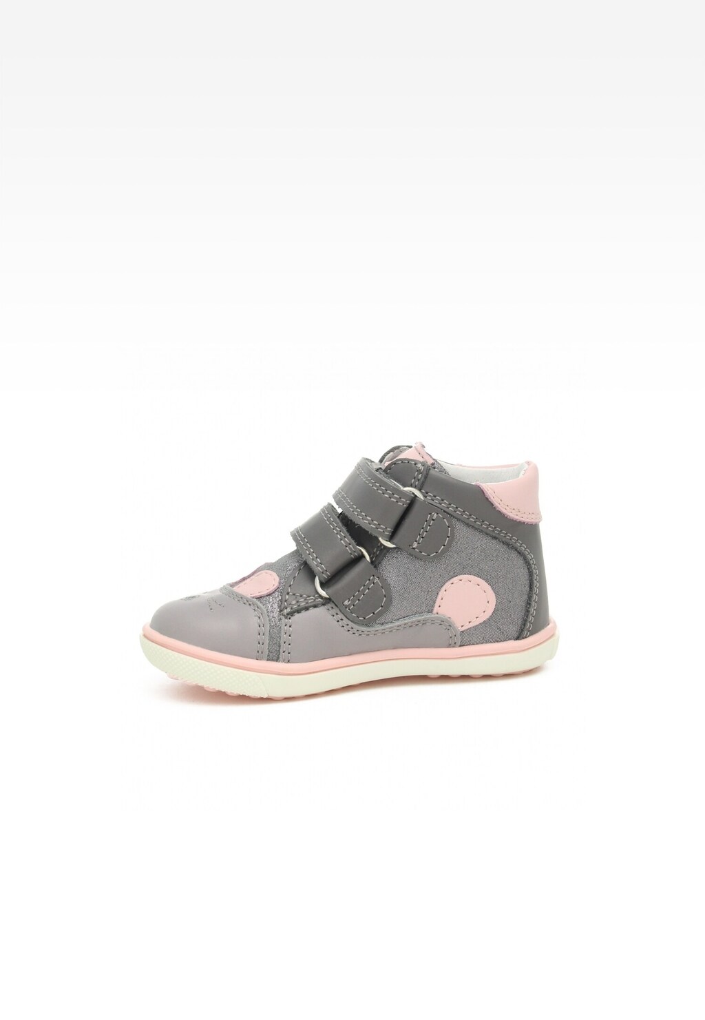 Trzewiki BARTEK W-11702/0-10A, dla dziewcząt, różowo-szary Widok 4