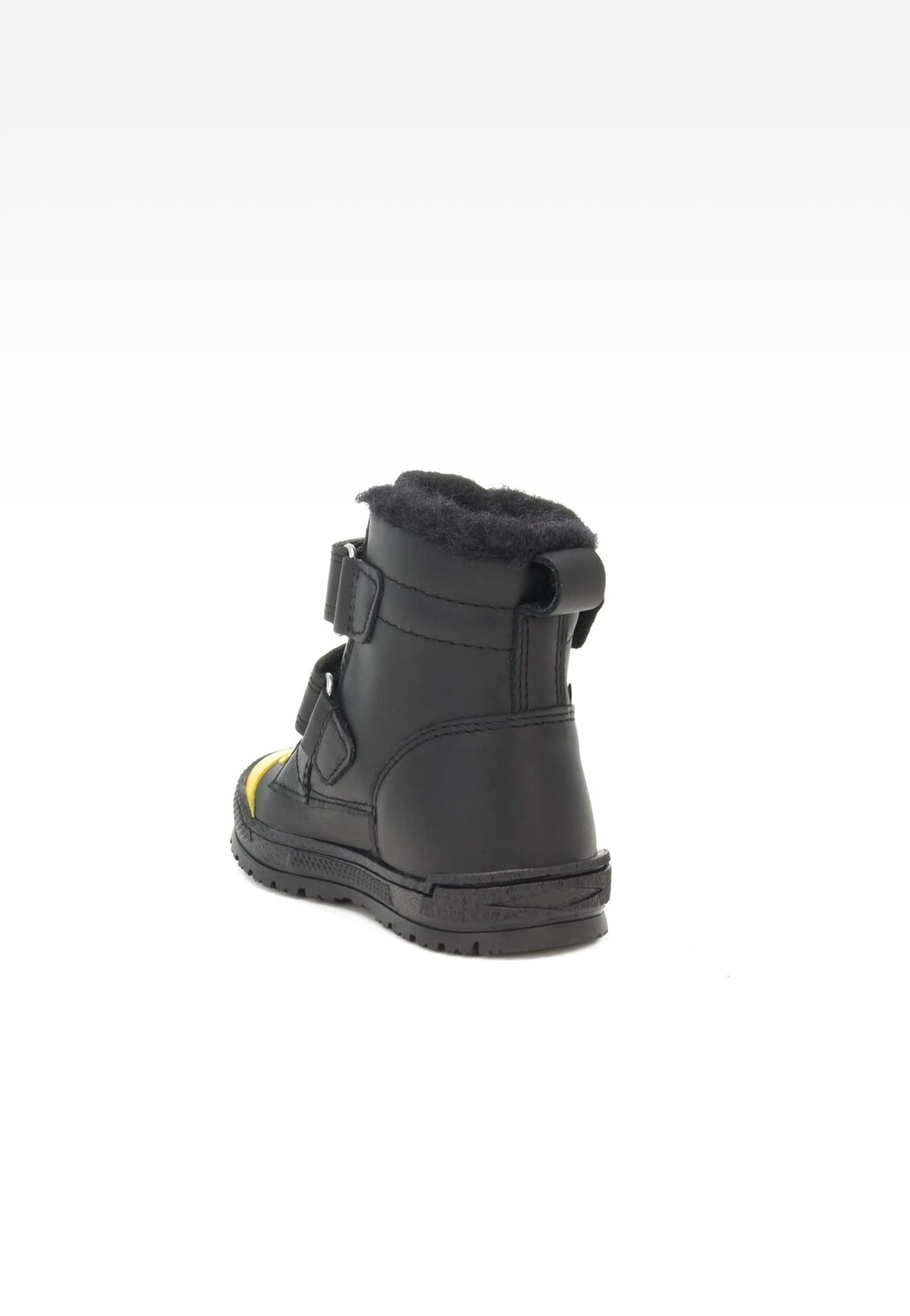 Trzewiki ocieplane BARTEK 11041008, dla chłopców, czarno-żółty Widok 4
