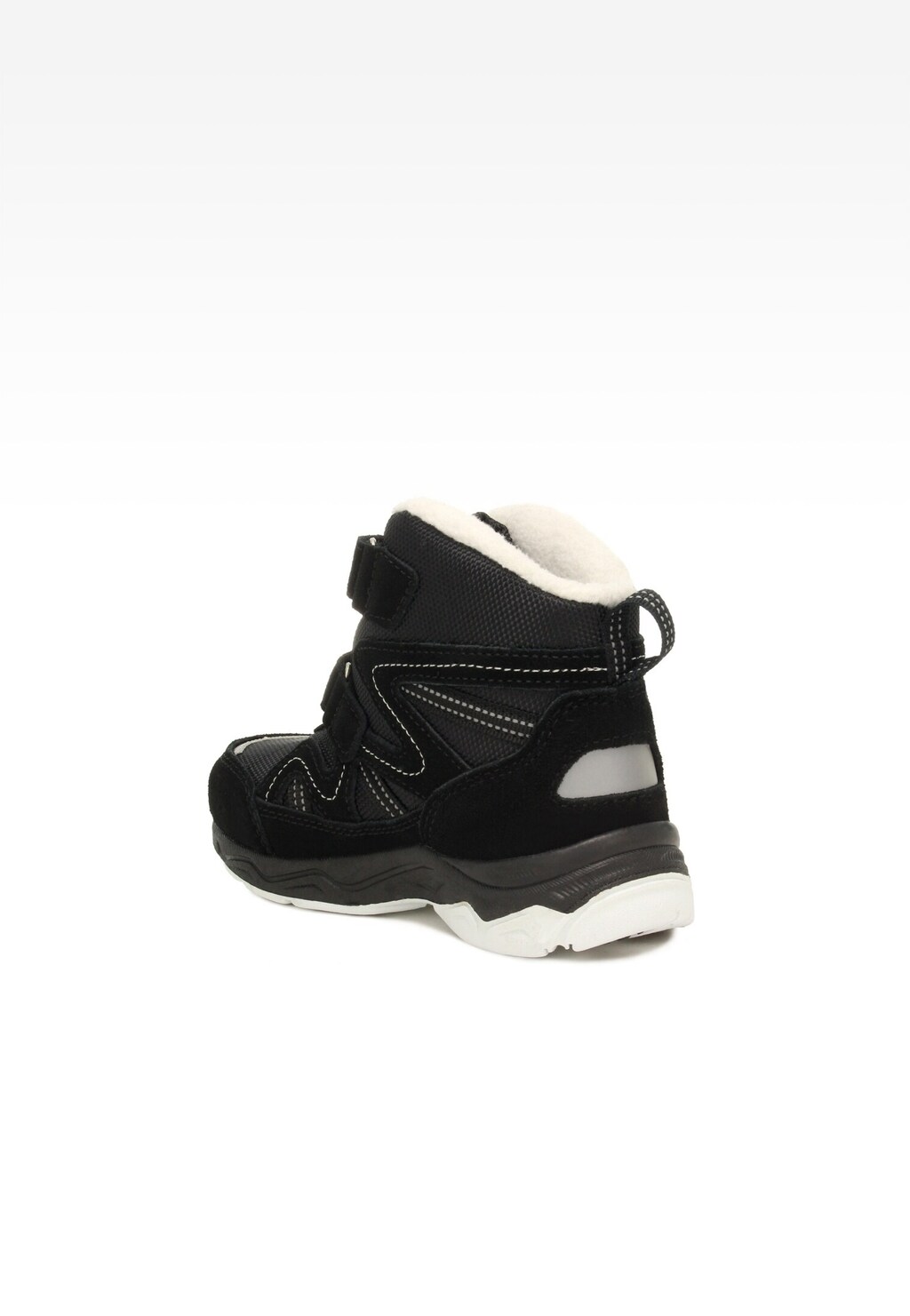 Trzewiki ocieplane BARTEK 14654002, dla chłopców, czarny Widok 3